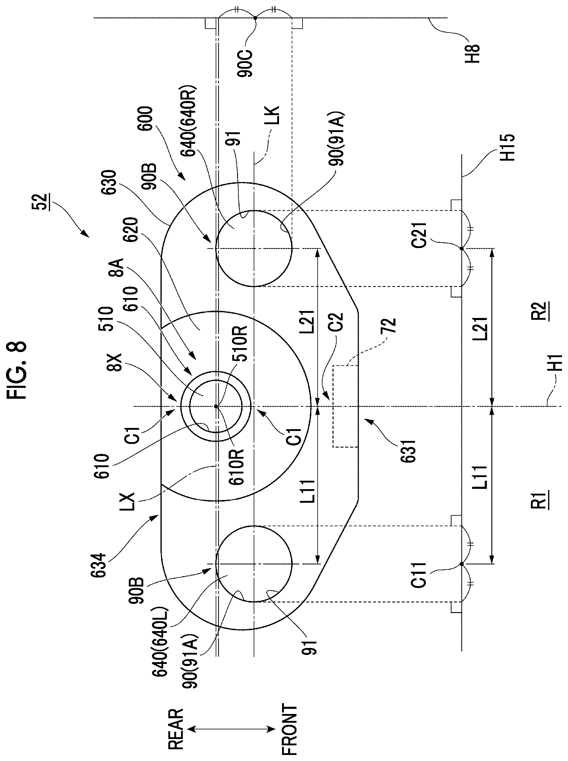 Patent US11772405 Figure 8 – Recording medium processing apparatus and image forming system
