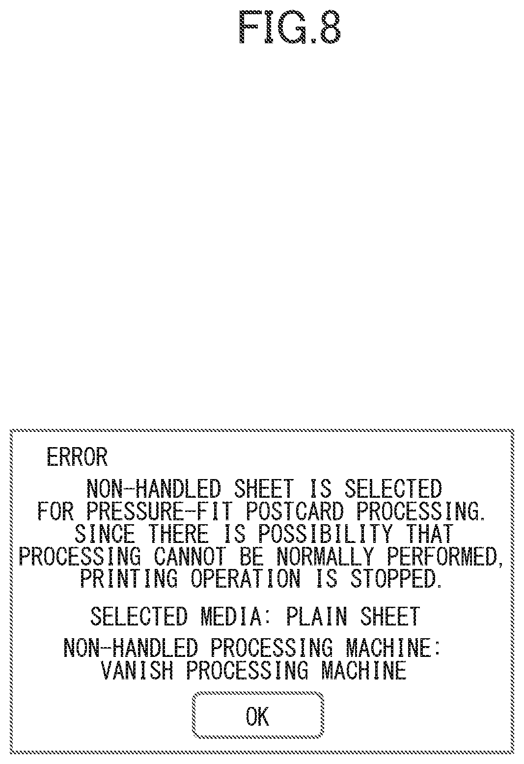 Patent US11772408 Figure 8 – Image forming system