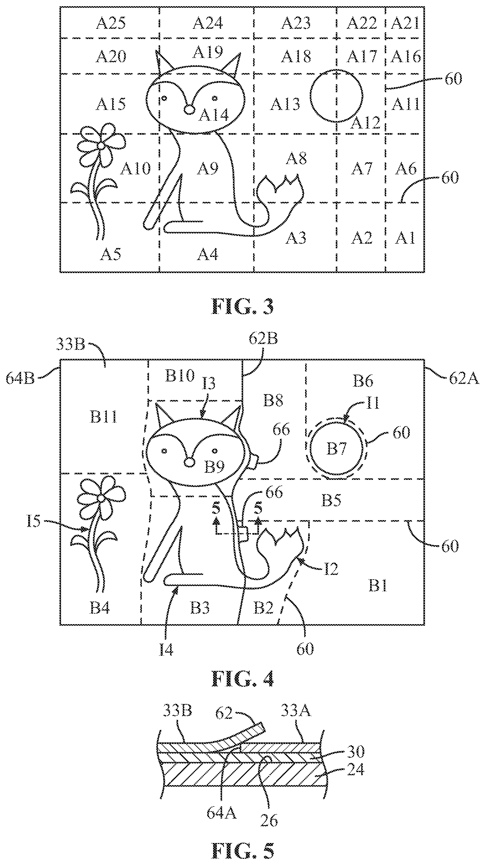 Patent US11772414 Figure 2 – Diamond art canvas