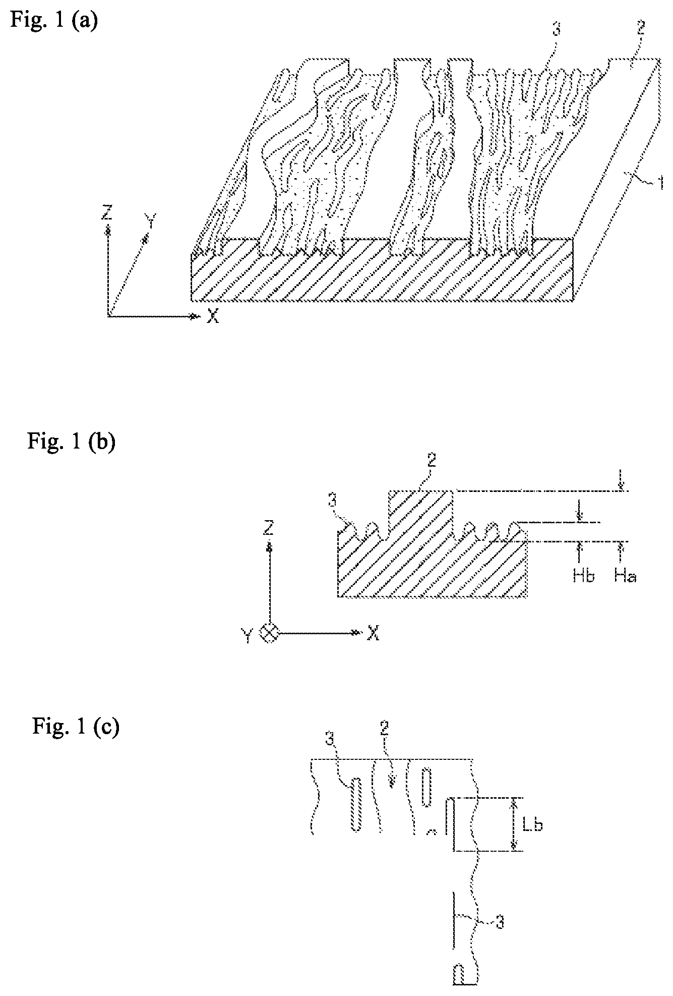 Patent US11772415 Figure 1 – Raised woodgrain finish decorative material