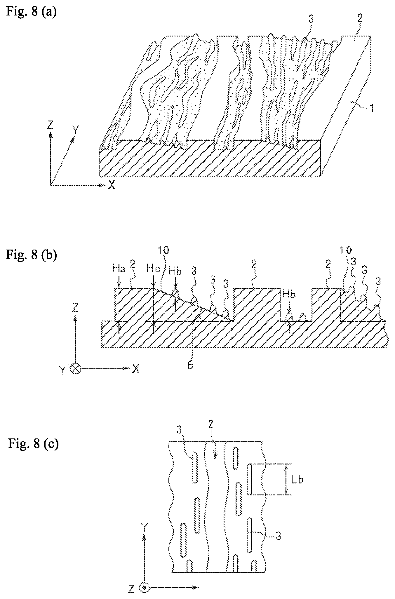 Patent US11772415 Figure 5 – Raised woodgrain finish decorative material