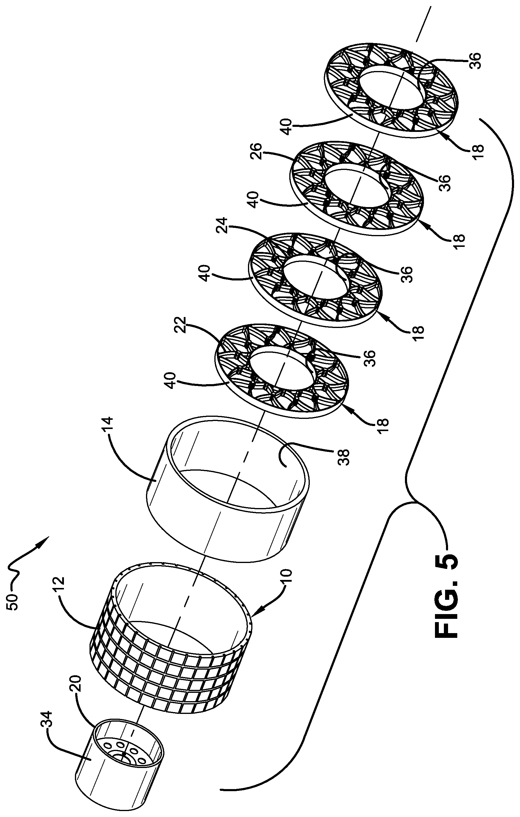 Patent US11772416 Figure 5 – System for detection of non-pneumatic tire loading