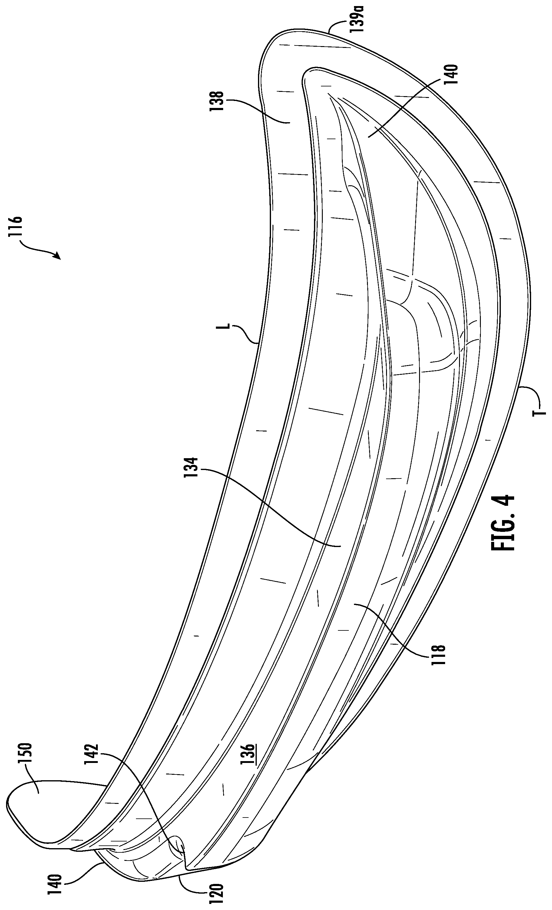 Patent US11772417 Figure 5 – Paddle tire