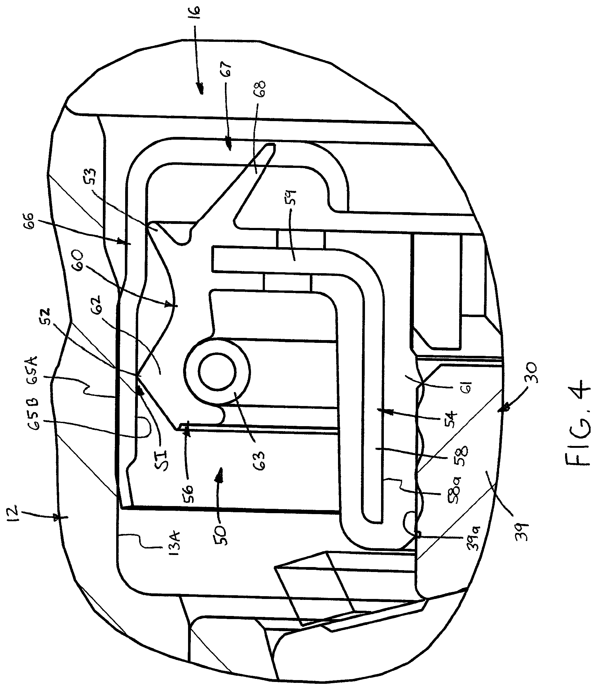Patent US11772419 Figure 4 – Unitized wheel end assembly