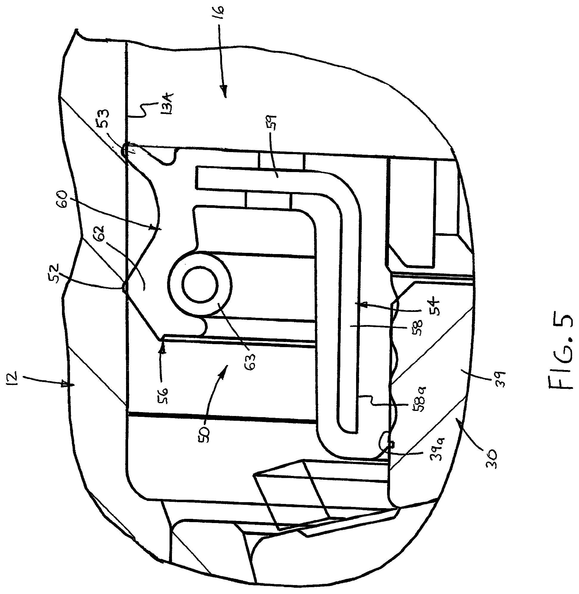 Patent US11772419 Figure 5 – Unitized wheel end assembly