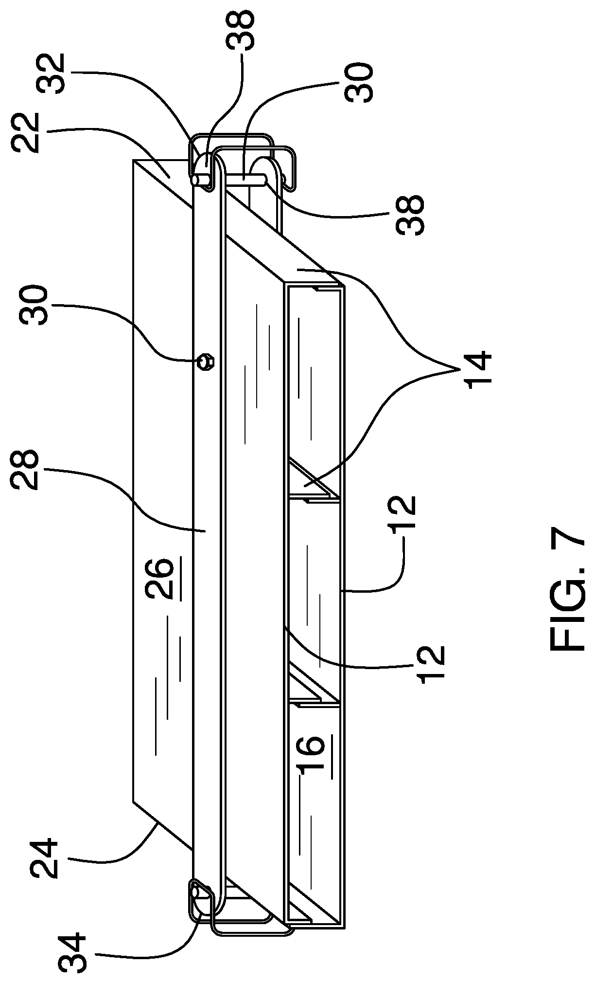 Patent US11772421 Figure 4 – Vehicle wheel traction assembly