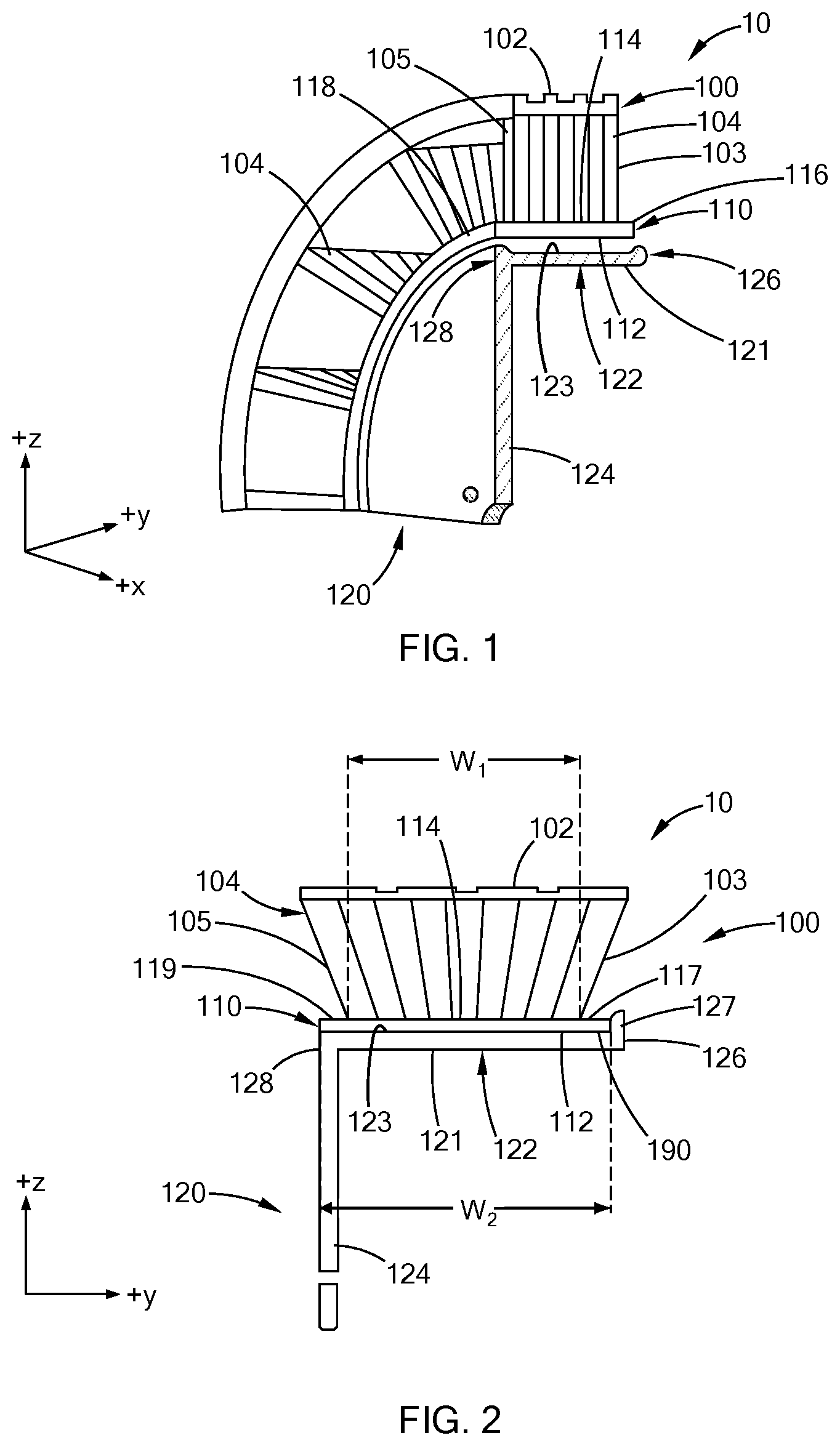 Patent US11772424 Figure 1 – Serviceable non-pneumatic tire and wheel assemblies