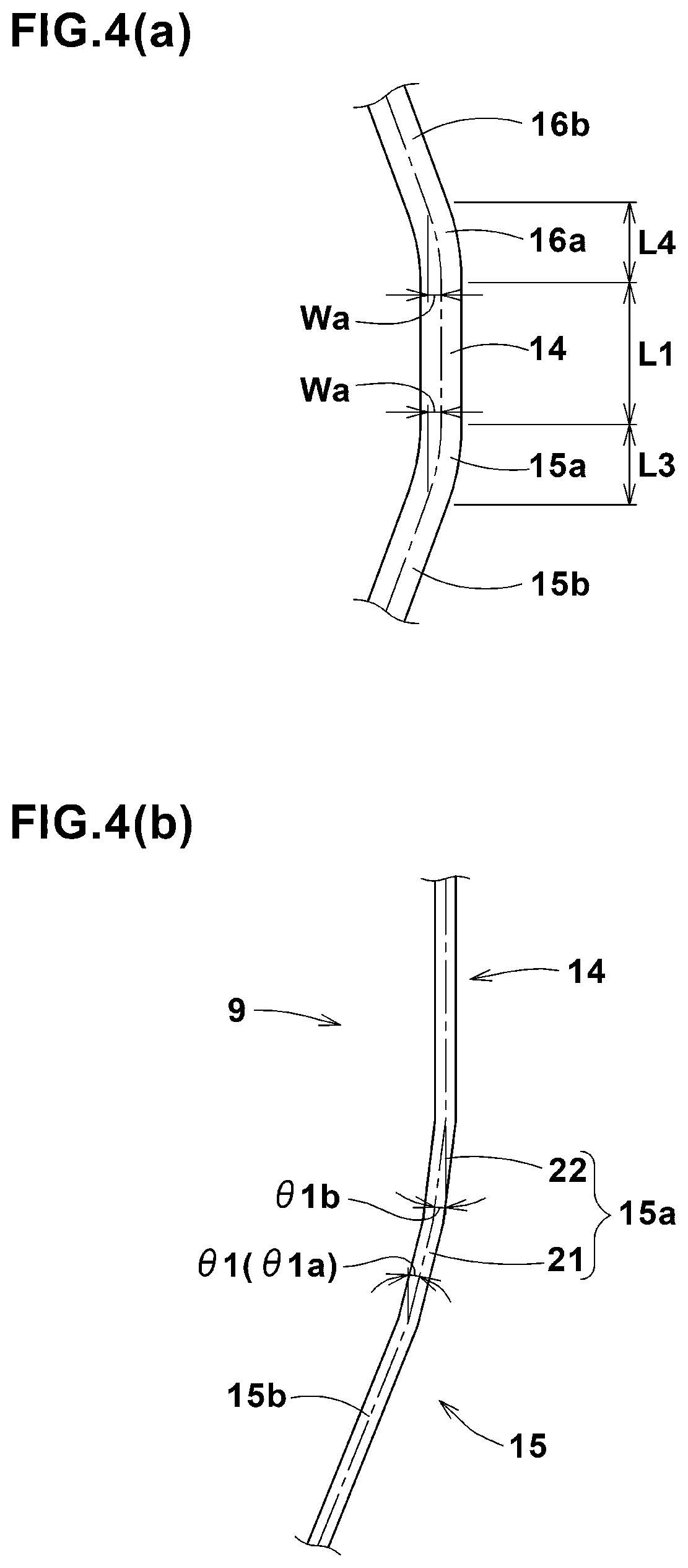 Patent US11772425 Figure 4 – Pneumatic tire