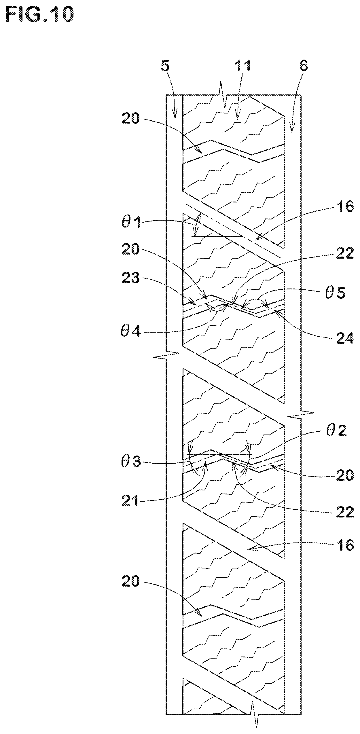Patent US11772428 Figure 9 – Tire