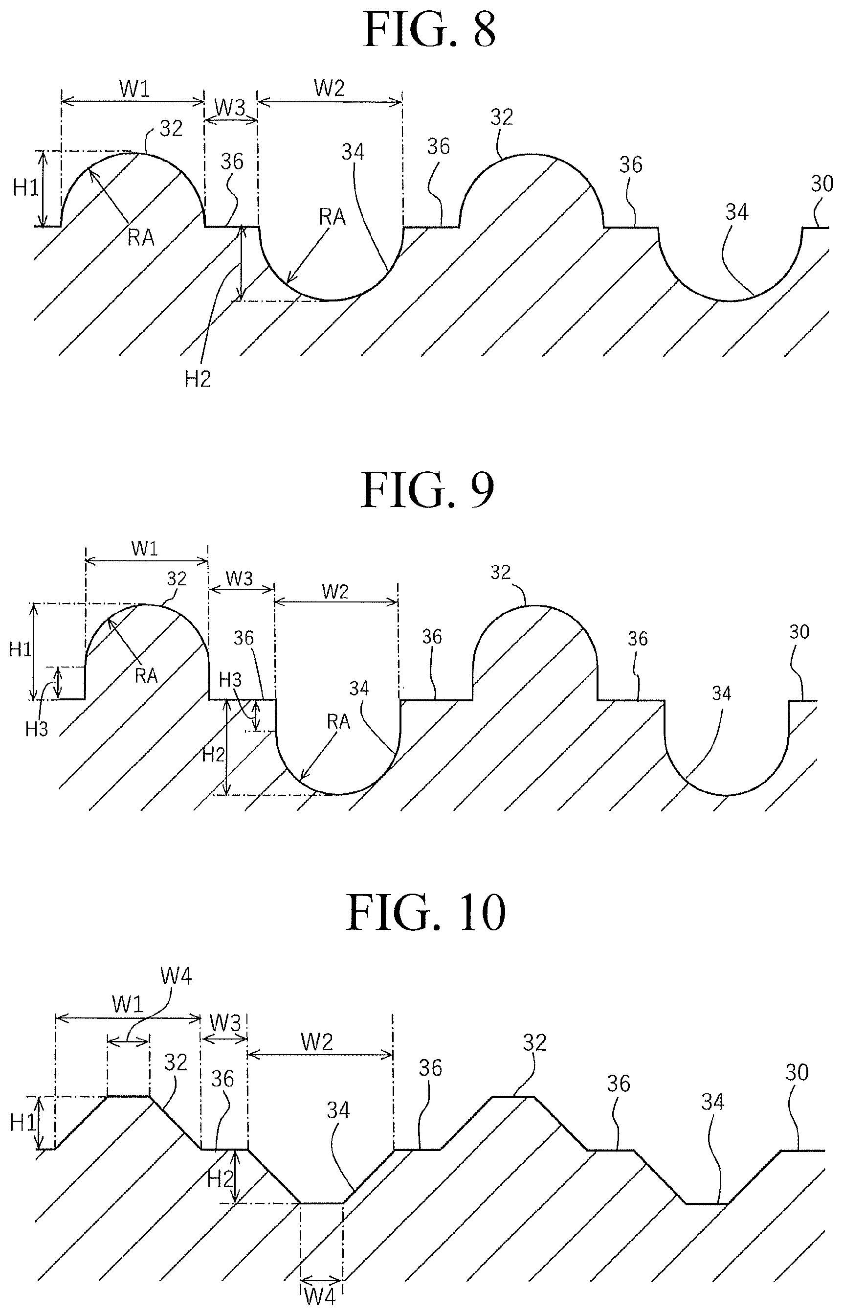 Patent US11772433 Figure 8 – Pneumatic tire