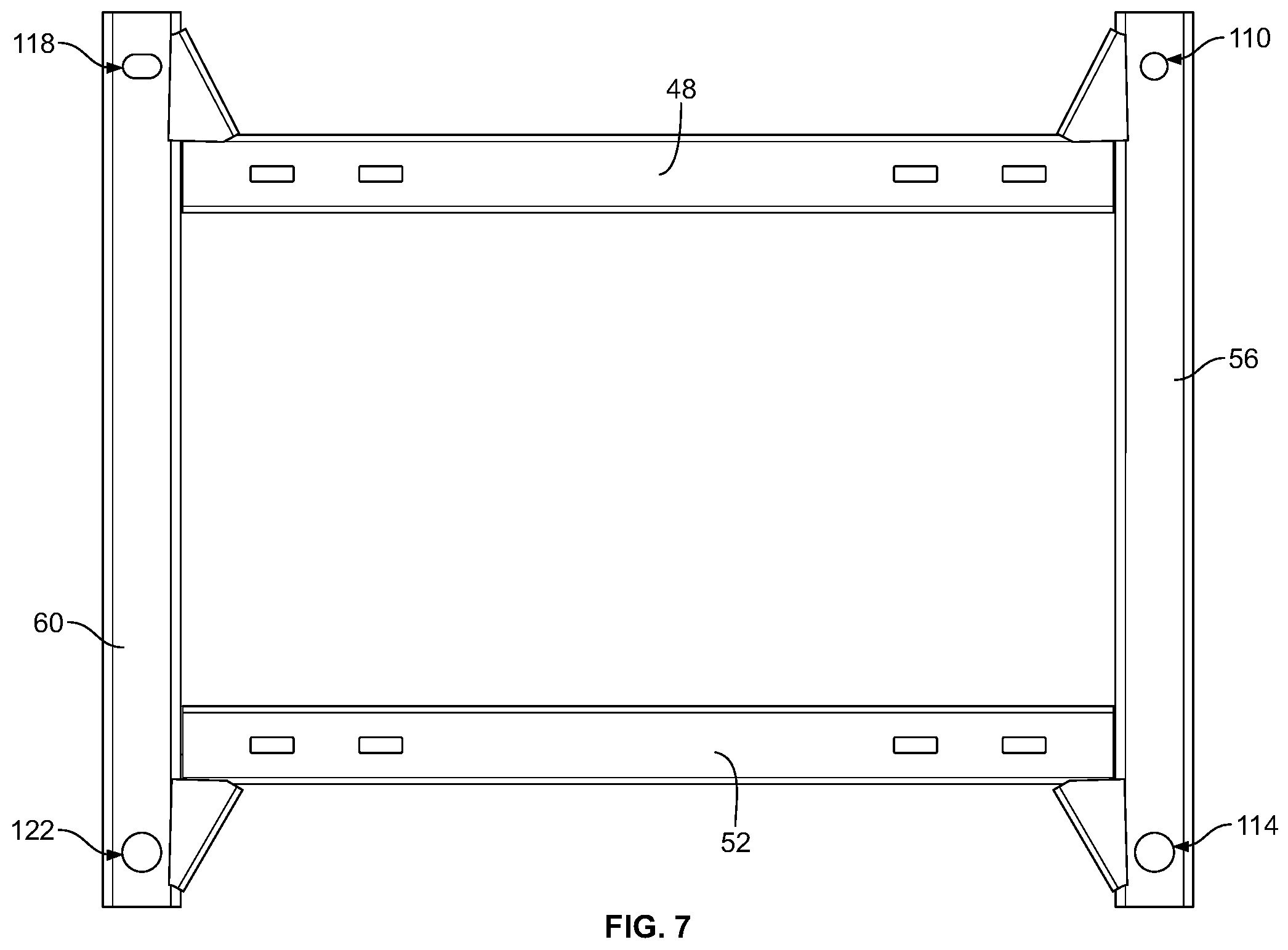 Patent US11772437 Figure 6 – Fifth wheel hitch mounting system