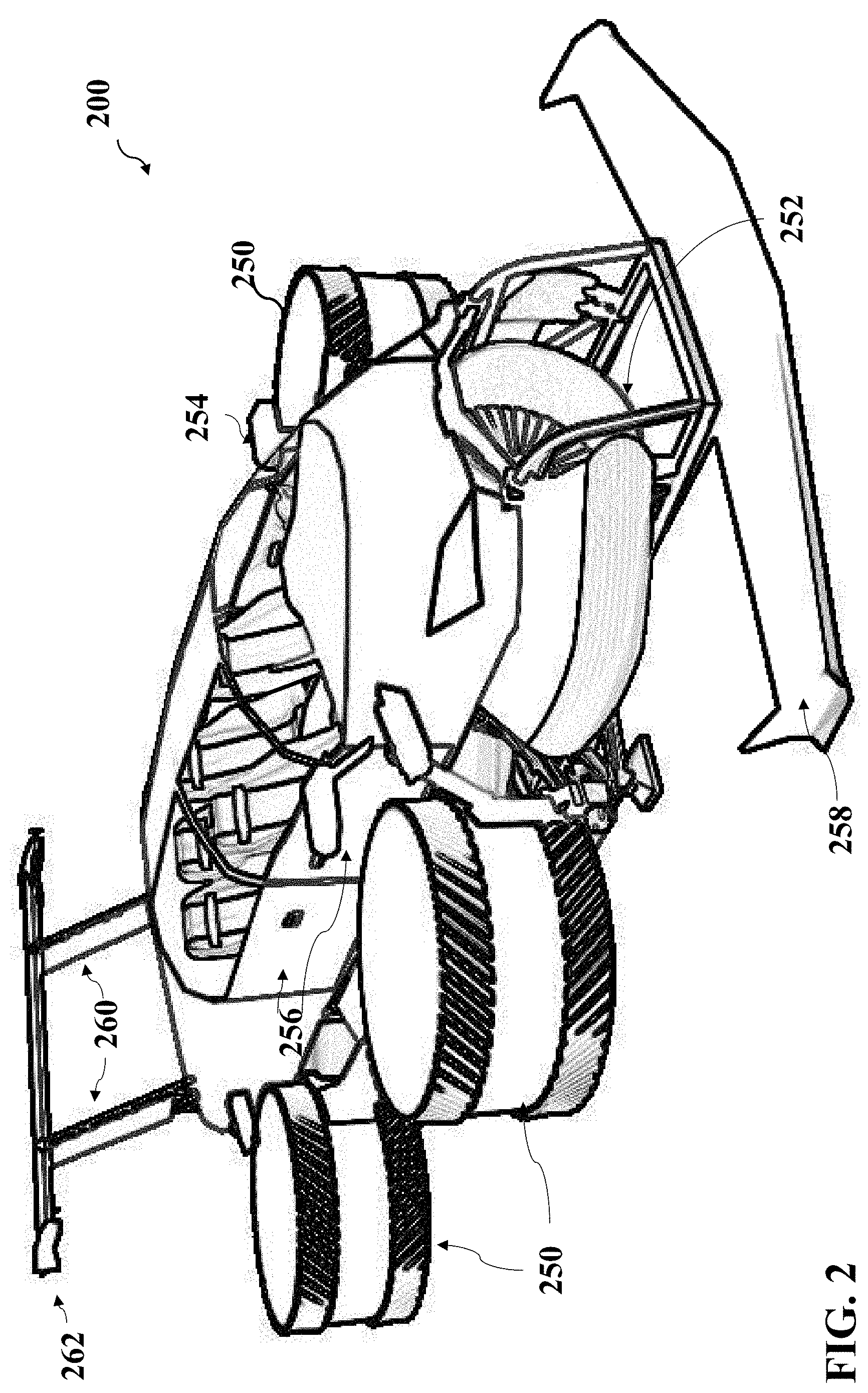 Patent US11772440 Figure 3 – Multi-purpose wheels for use in multi-purpose vehicles
