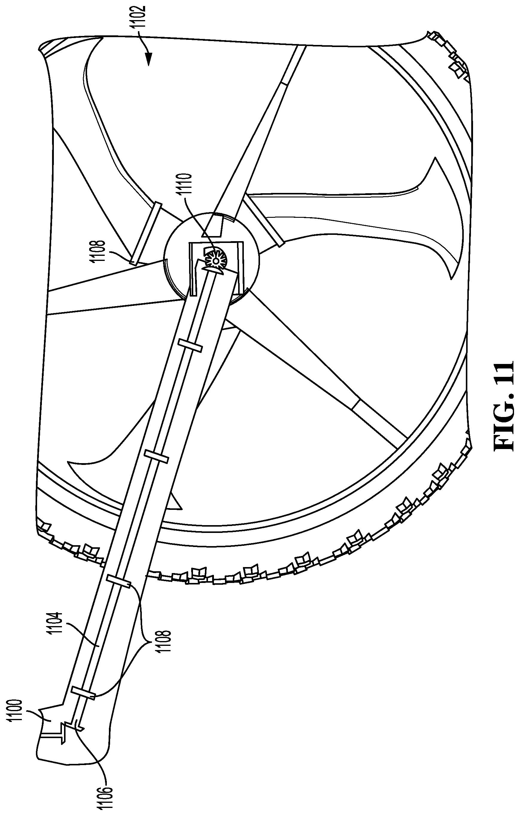 Patent US11772440 Figure 12 – Multi-purpose wheels for use in multi-purpose vehicles