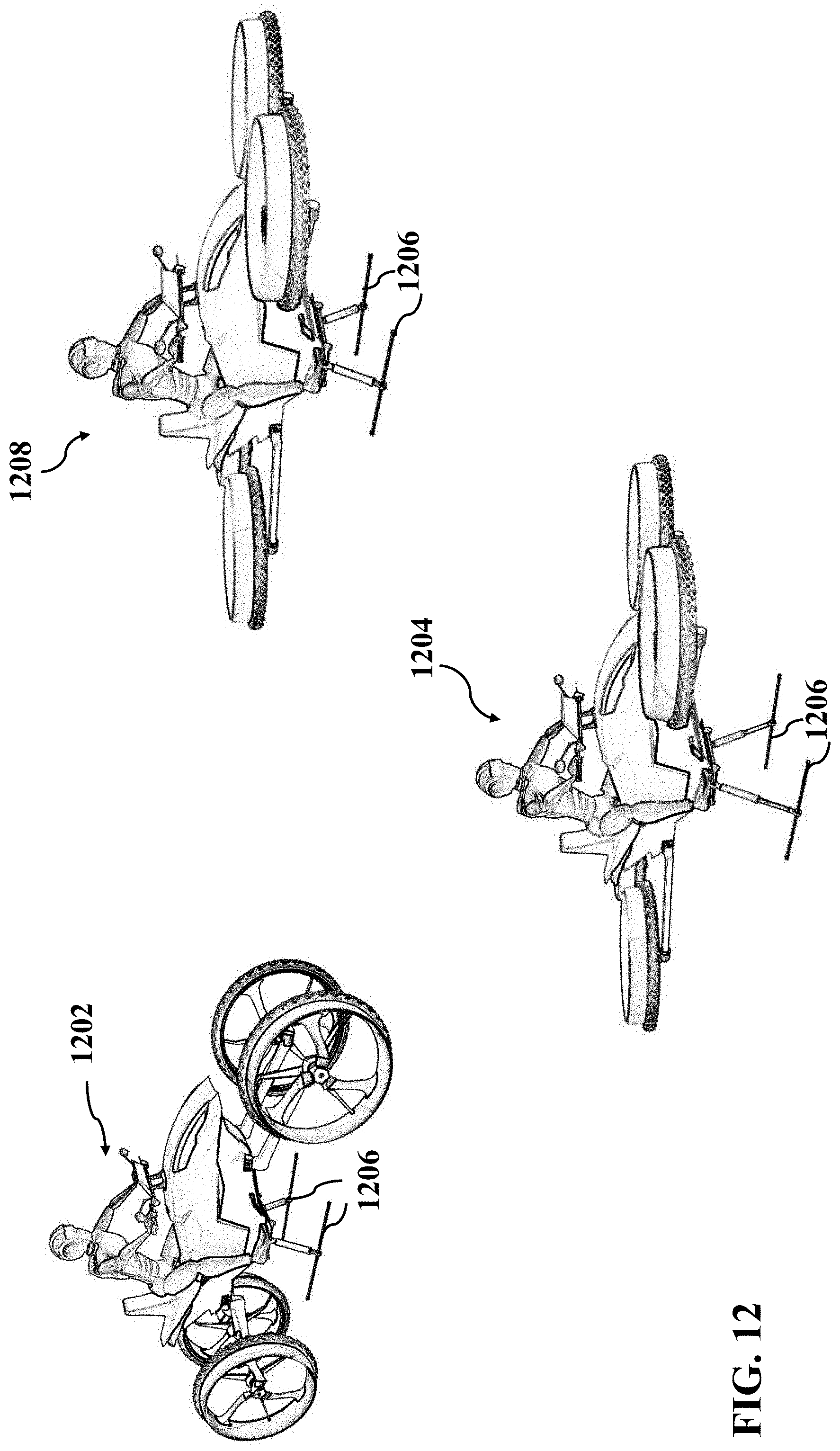 Patent US11772440 Figure 13 – Multi-purpose wheels for use in multi-purpose vehicles