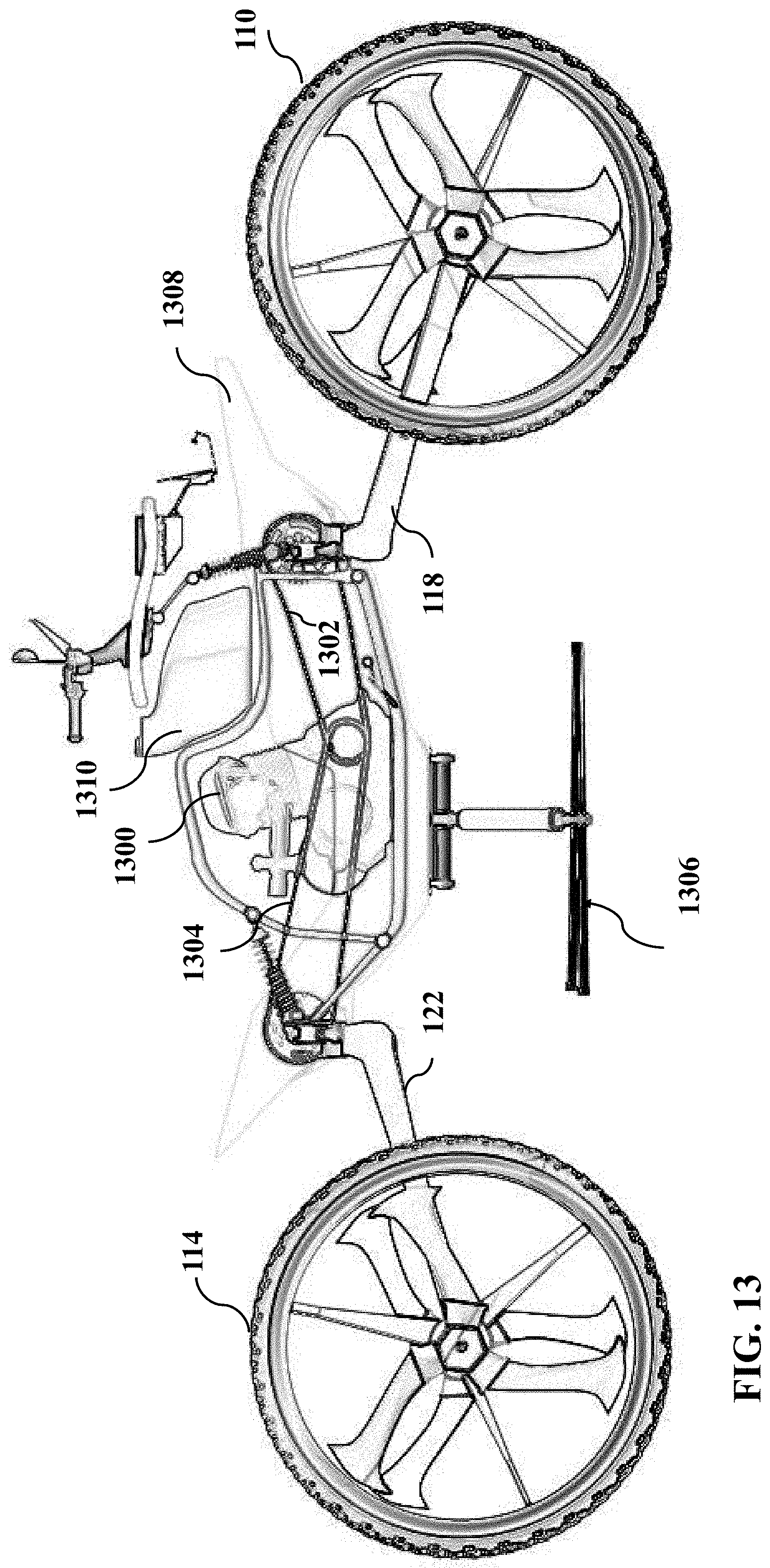 Patent US11772440 Figure 14 – Multi-purpose wheels for use in multi-purpose vehicles