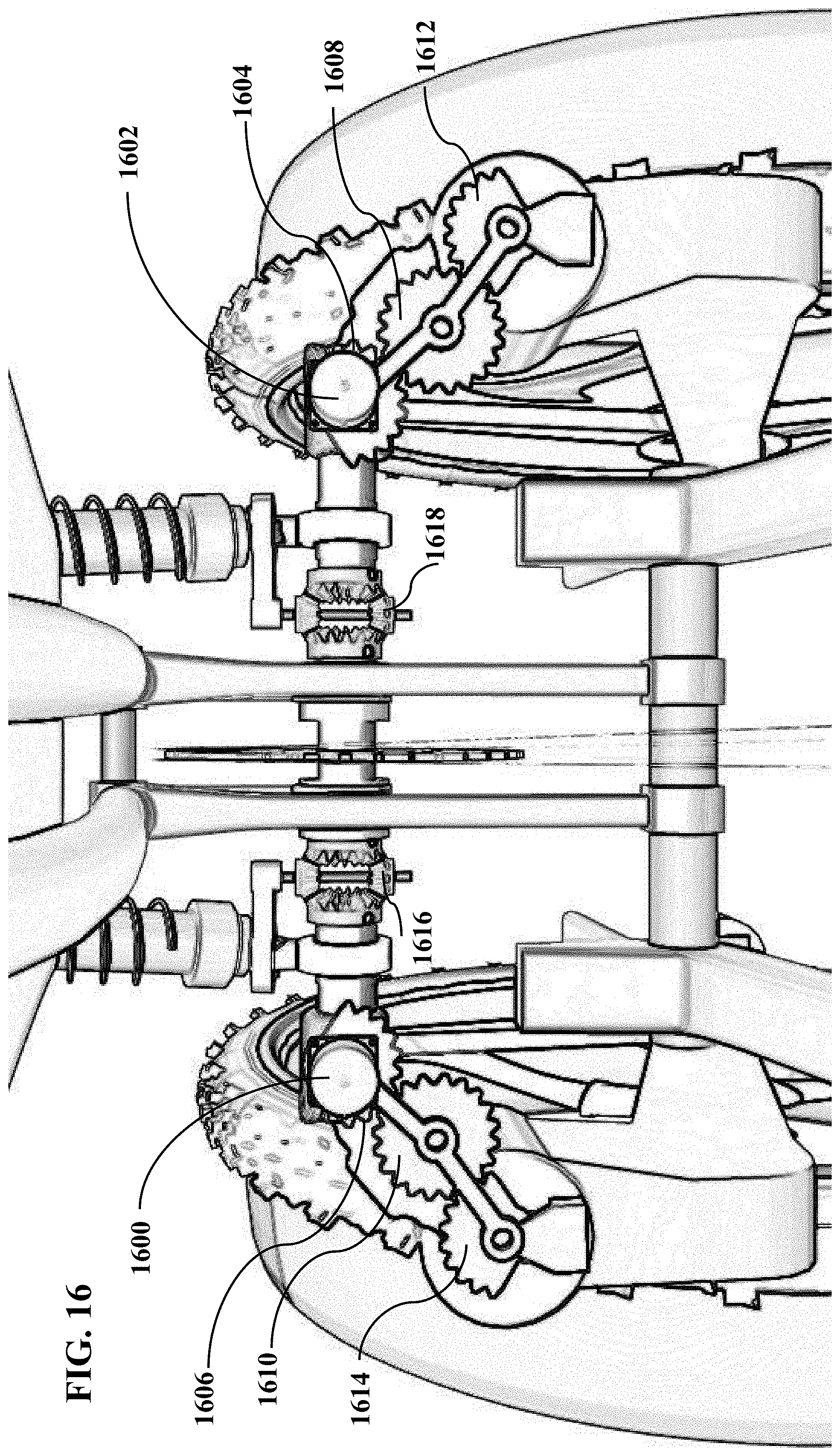 Patent US11772440 Figure 17 – Multi-purpose wheels for use in multi-purpose vehicles