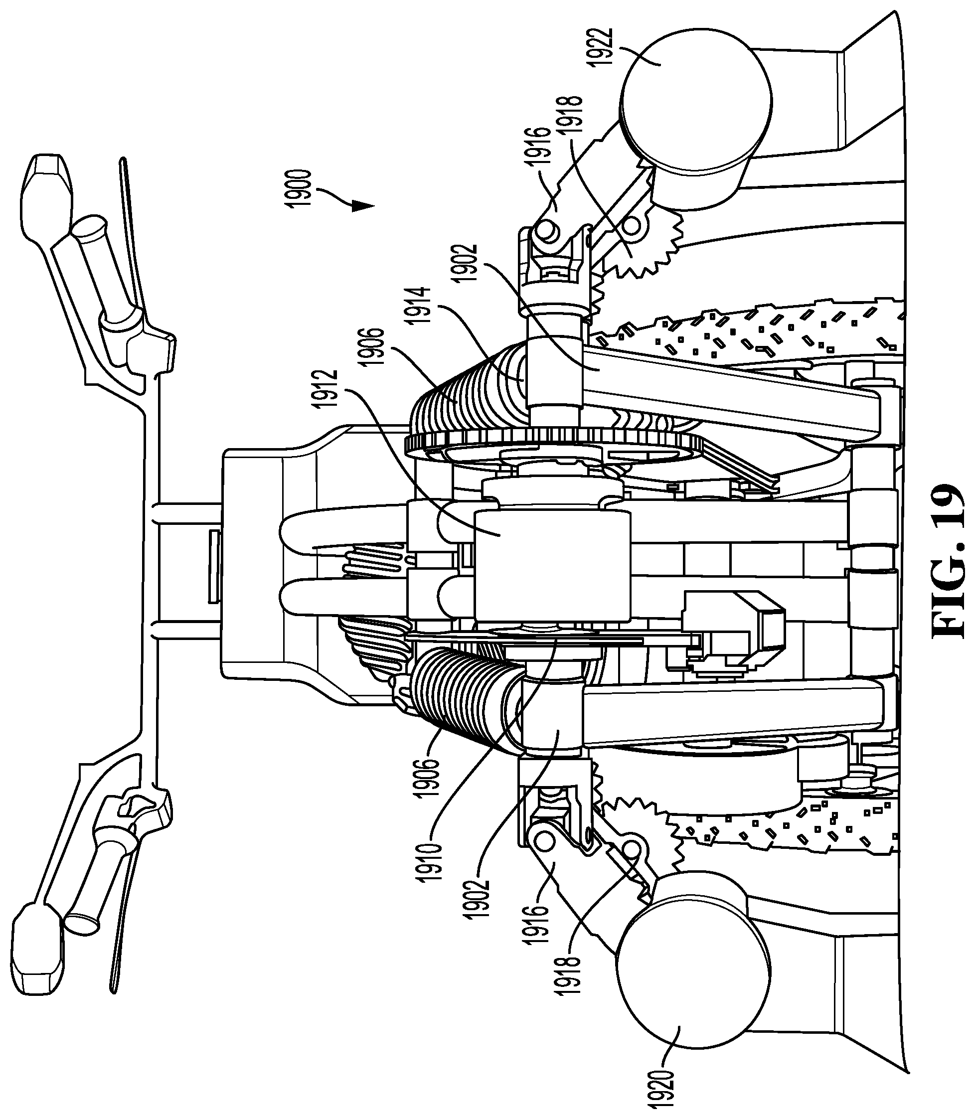 Patent US11772440 Figure 20 – Multi-purpose wheels for use in multi-purpose vehicles