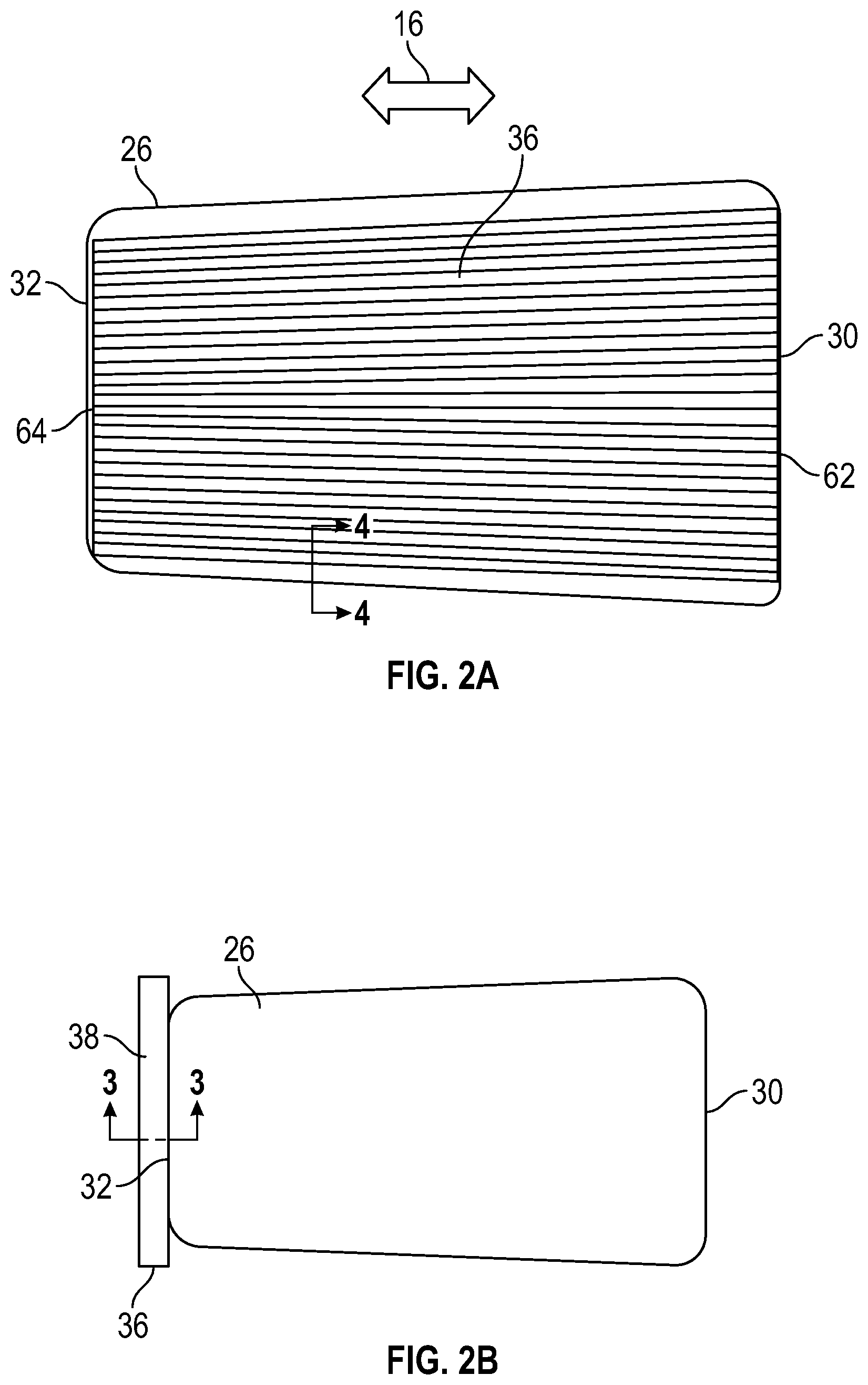 Patent US11772465 Figure 2 – Vehicle sunshade with variable width