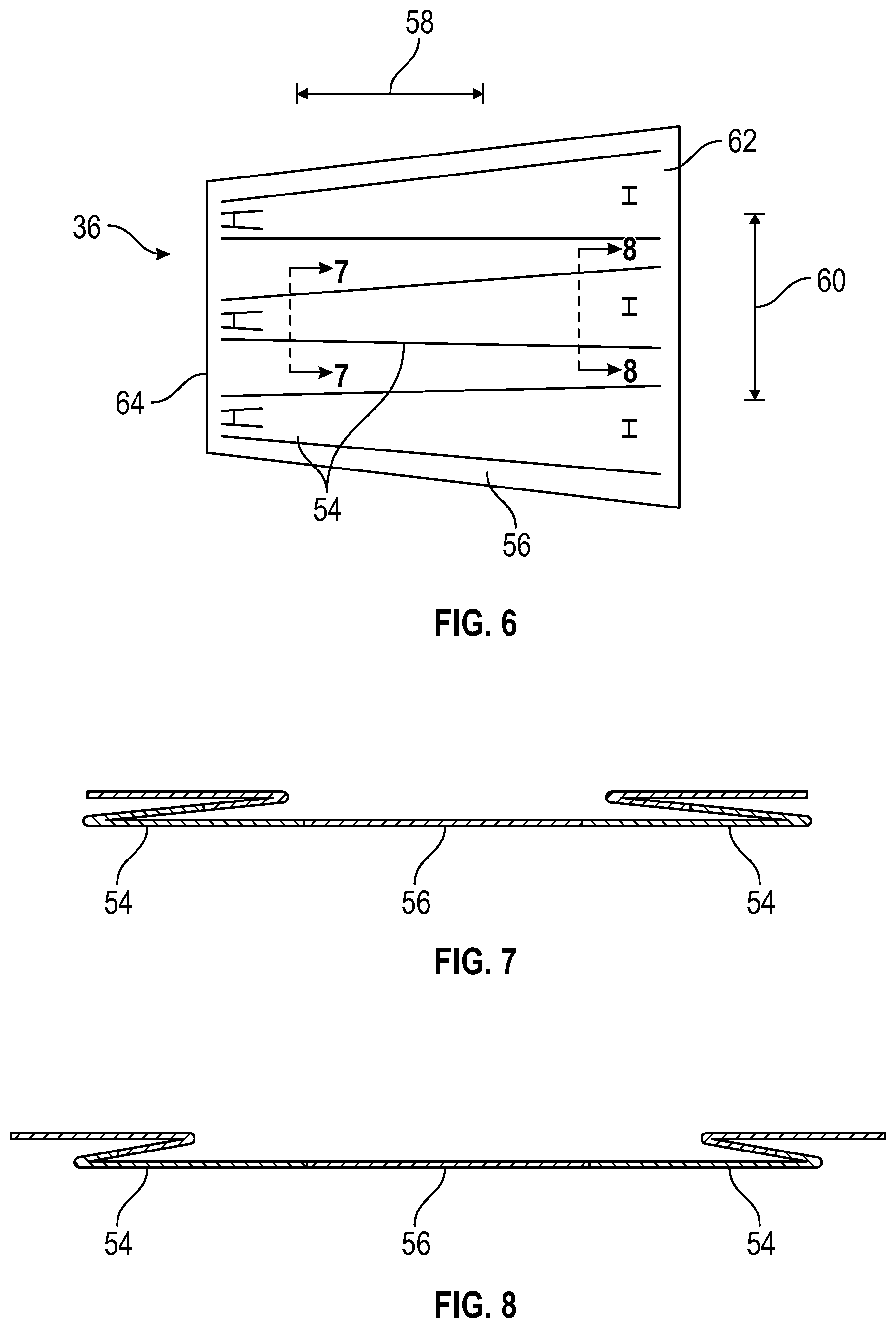 Patent US11772465 Figure 5 – Vehicle sunshade with variable width