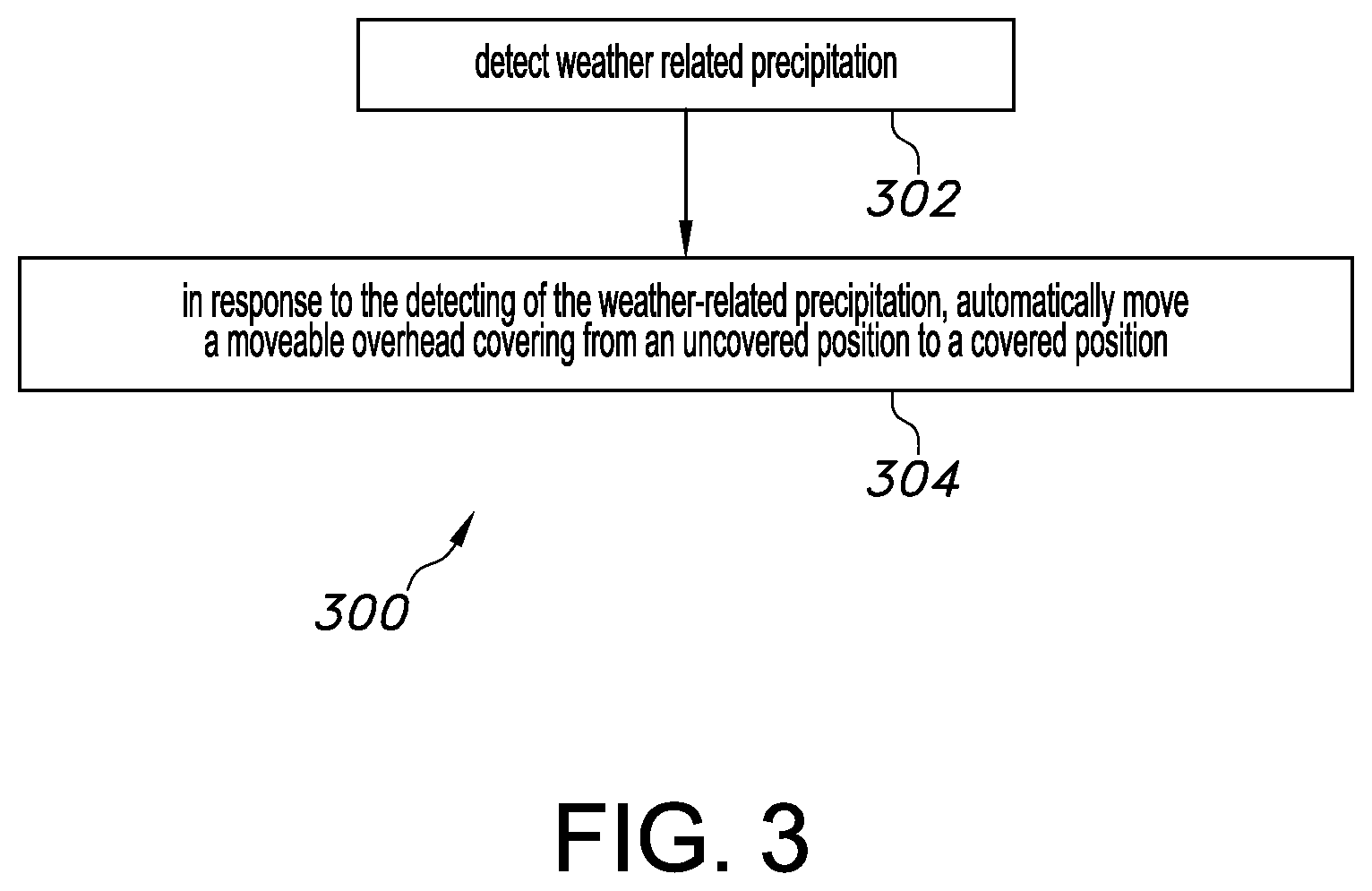 Patent US11772467 Figure 3 – Rain resistant system