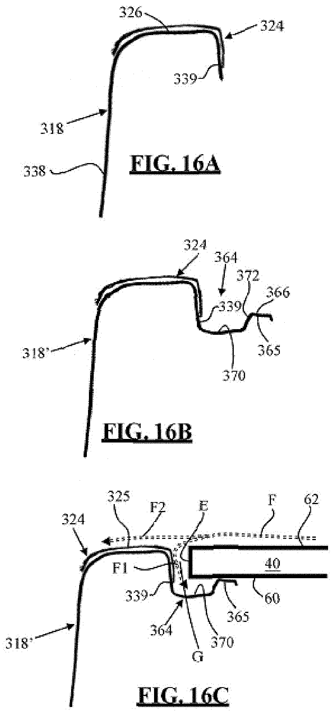 Patent US11772469 Figure 14 – Tonneau cover assembly with a fluid management system