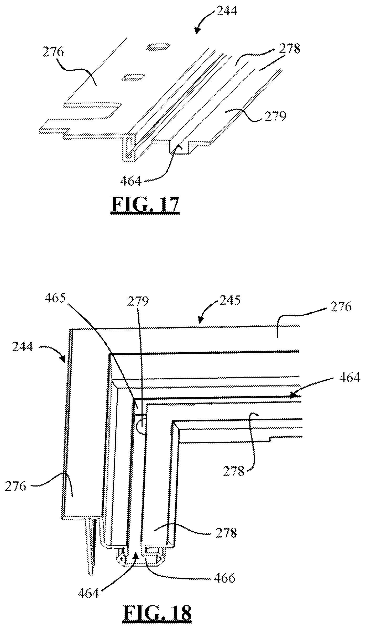Patent US11772469 Figure 15 – Tonneau cover assembly with a fluid management system