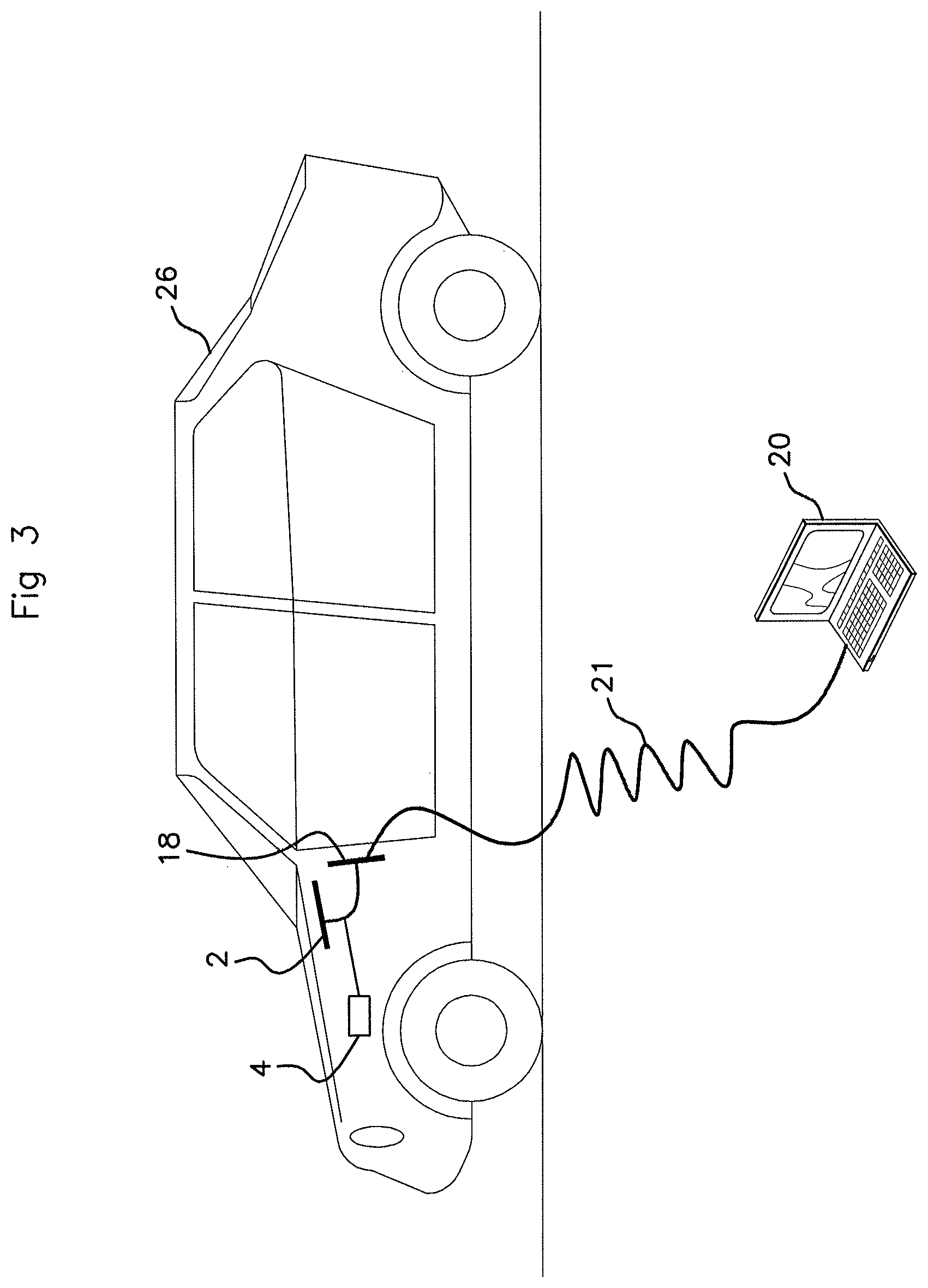 Patent US11772475 Figure 3 – Method for inspecting and for maintaining an automotive vehicle