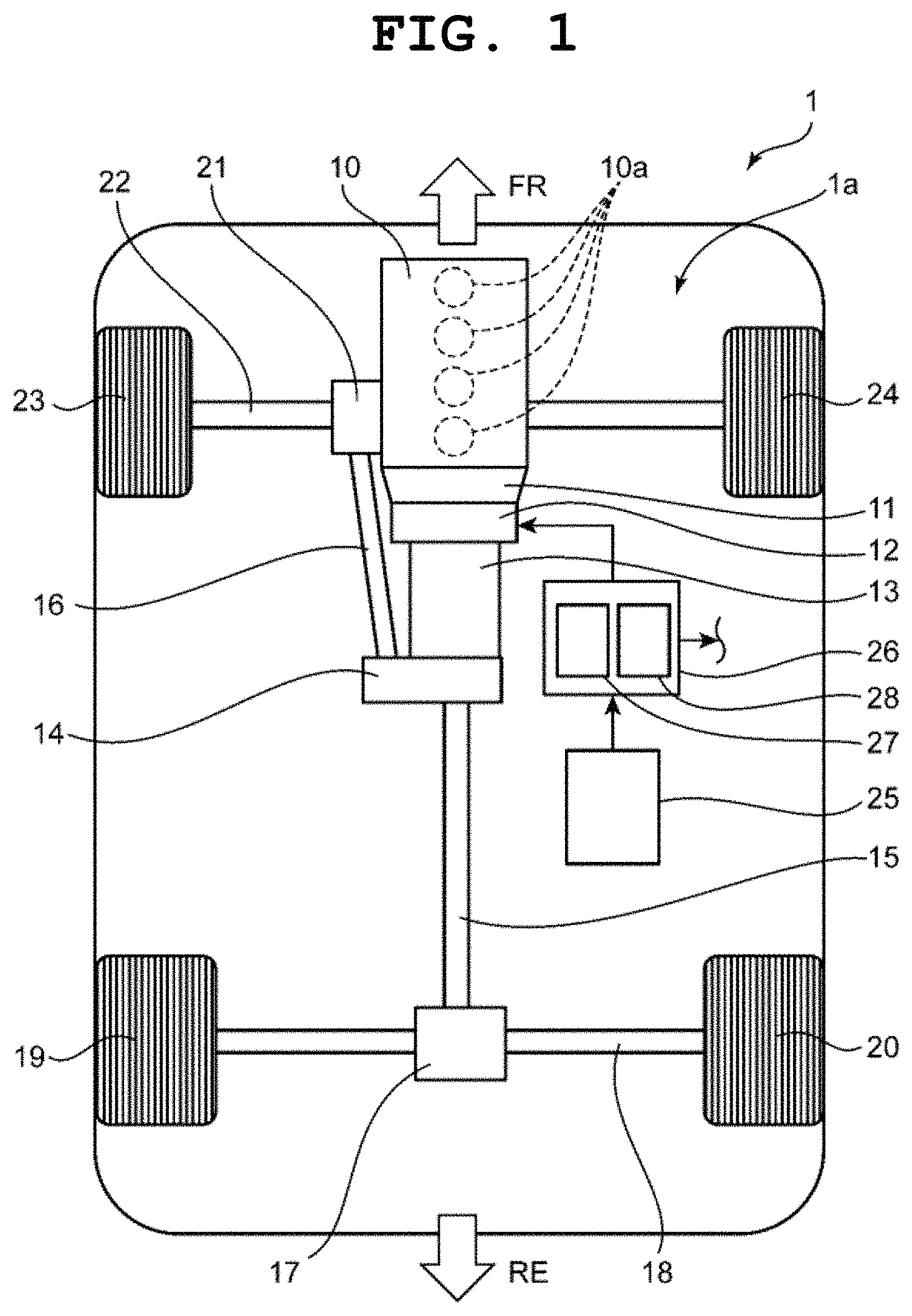 Patent US11772478 — Vehicle — Figure 1