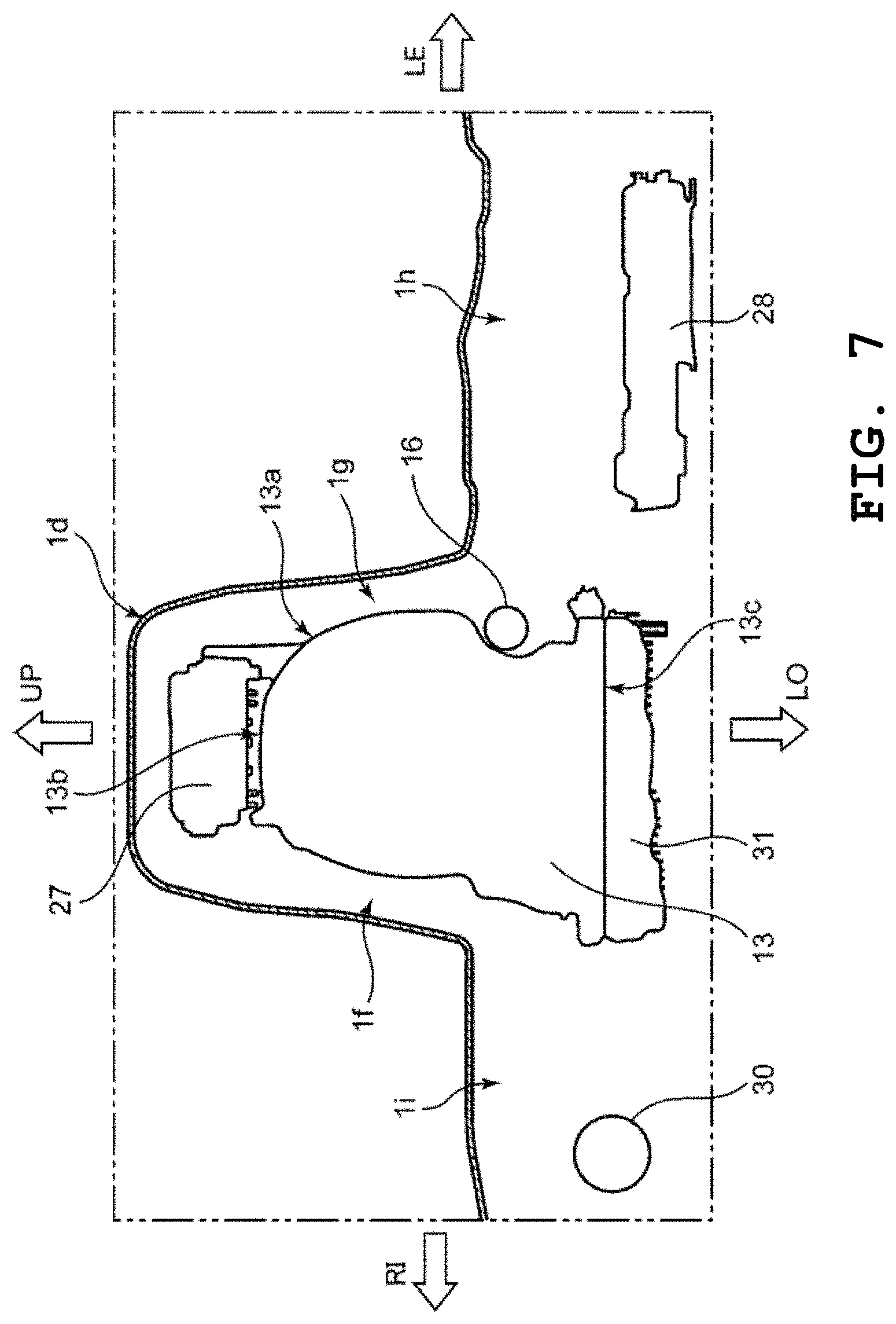 Patent US11772478 Figure 7 – Vehicle