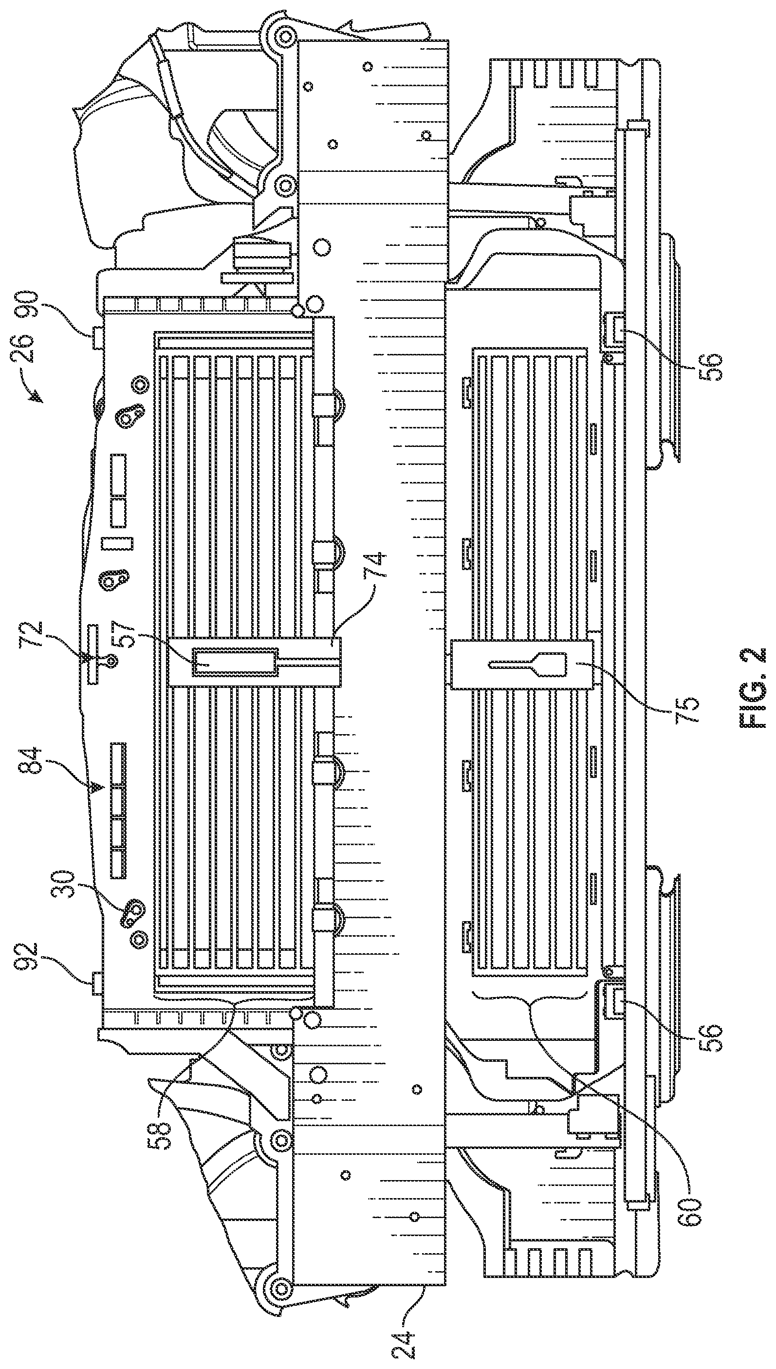 Patent US11772481 Figure 2 – Structural cooling pack