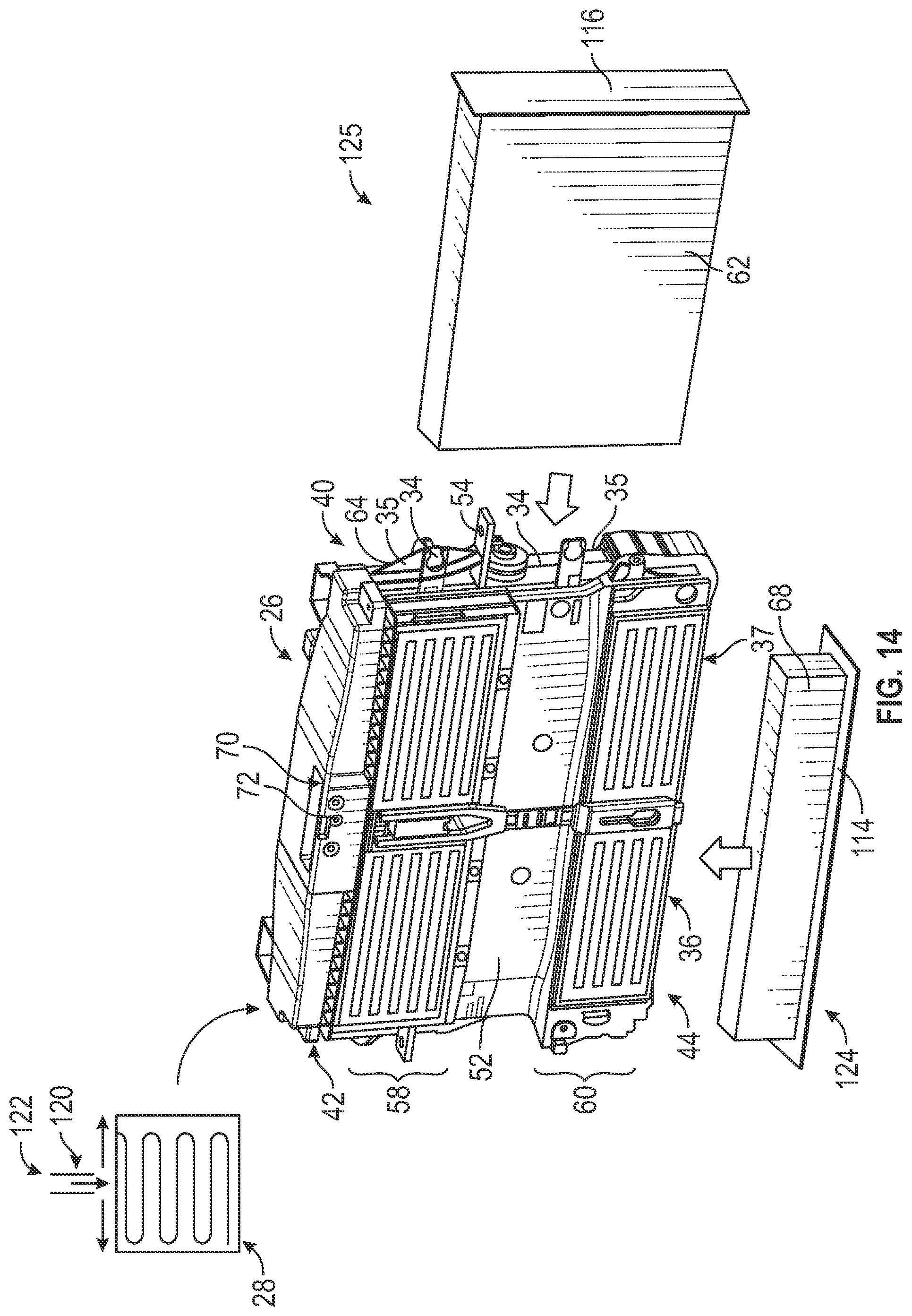 Patent US11772481 Figure 8 – Structural cooling pack