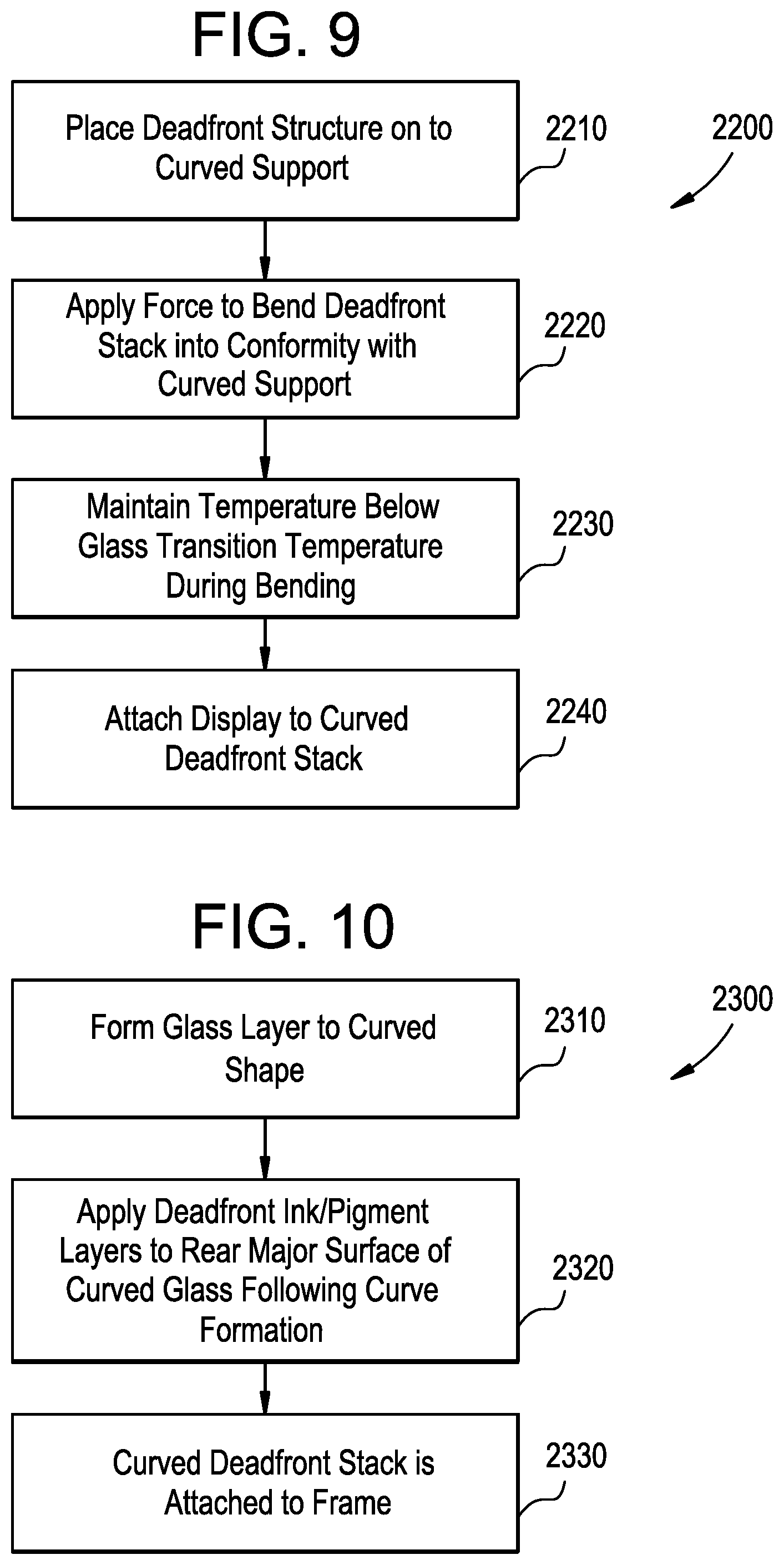 Patent US11772491 Figure 5 – Light guide-based deadfront for display, related methods and vehicle interior systems