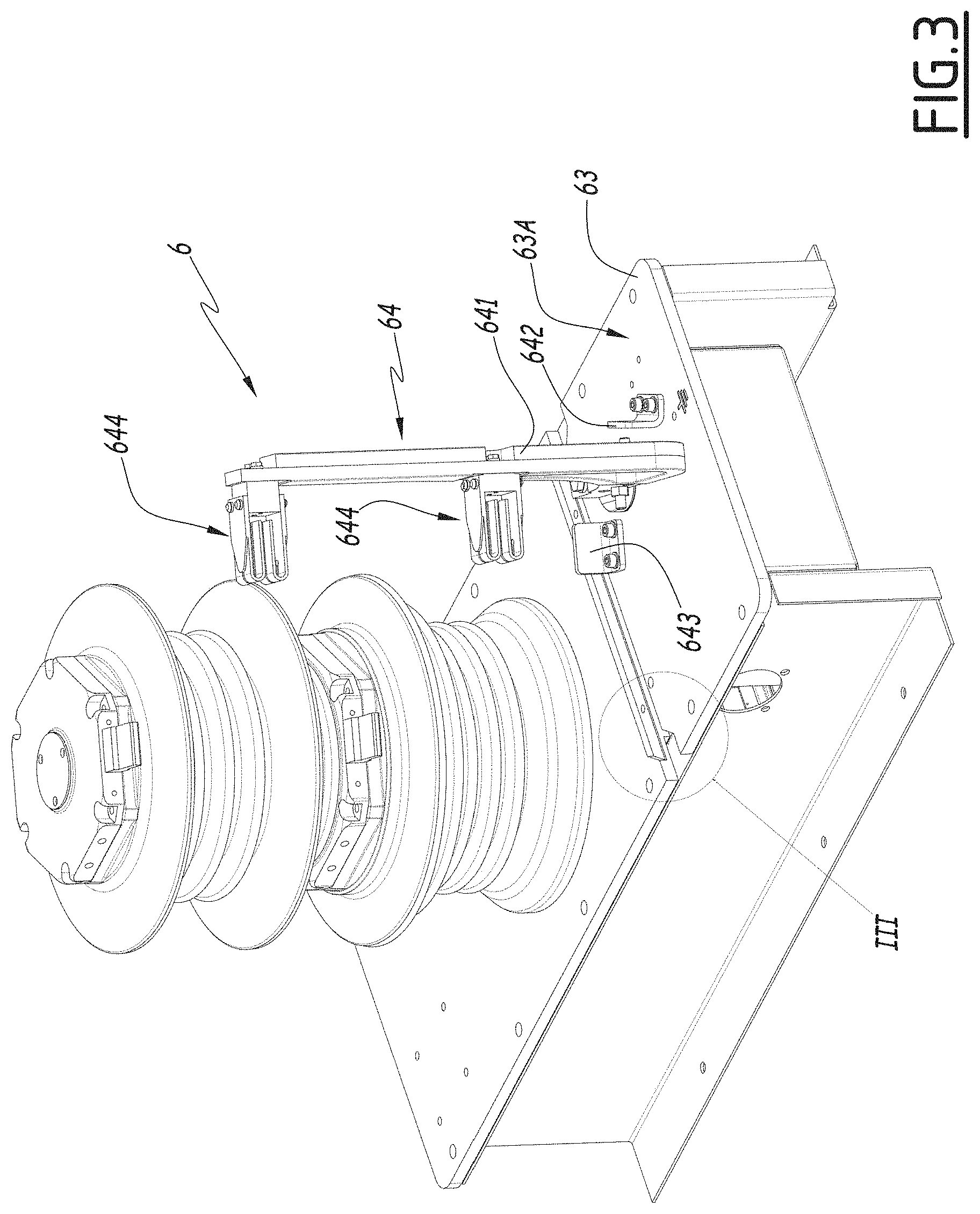 Patent US11772494 Figure 3 – Electric switching device for a railway vehicle and railway vehicle comprising such a device