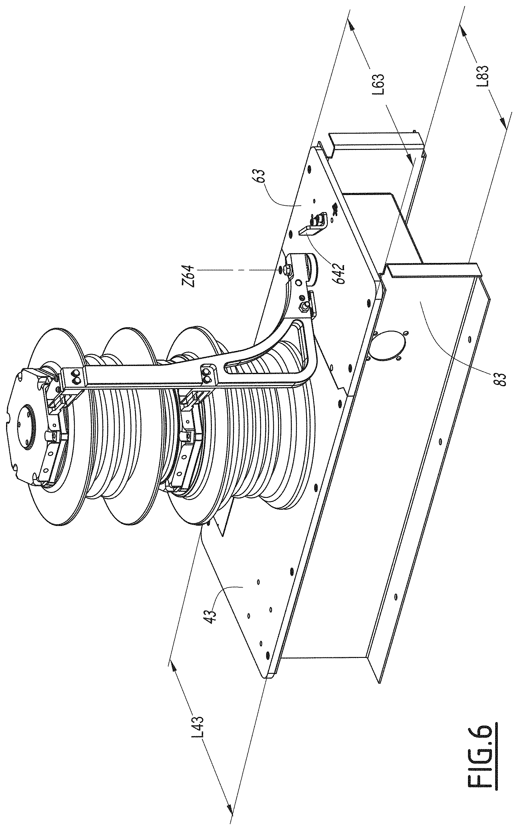 Patent US11772494 Figure 6 – Electric switching device for a railway vehicle and railway vehicle comprising such a device