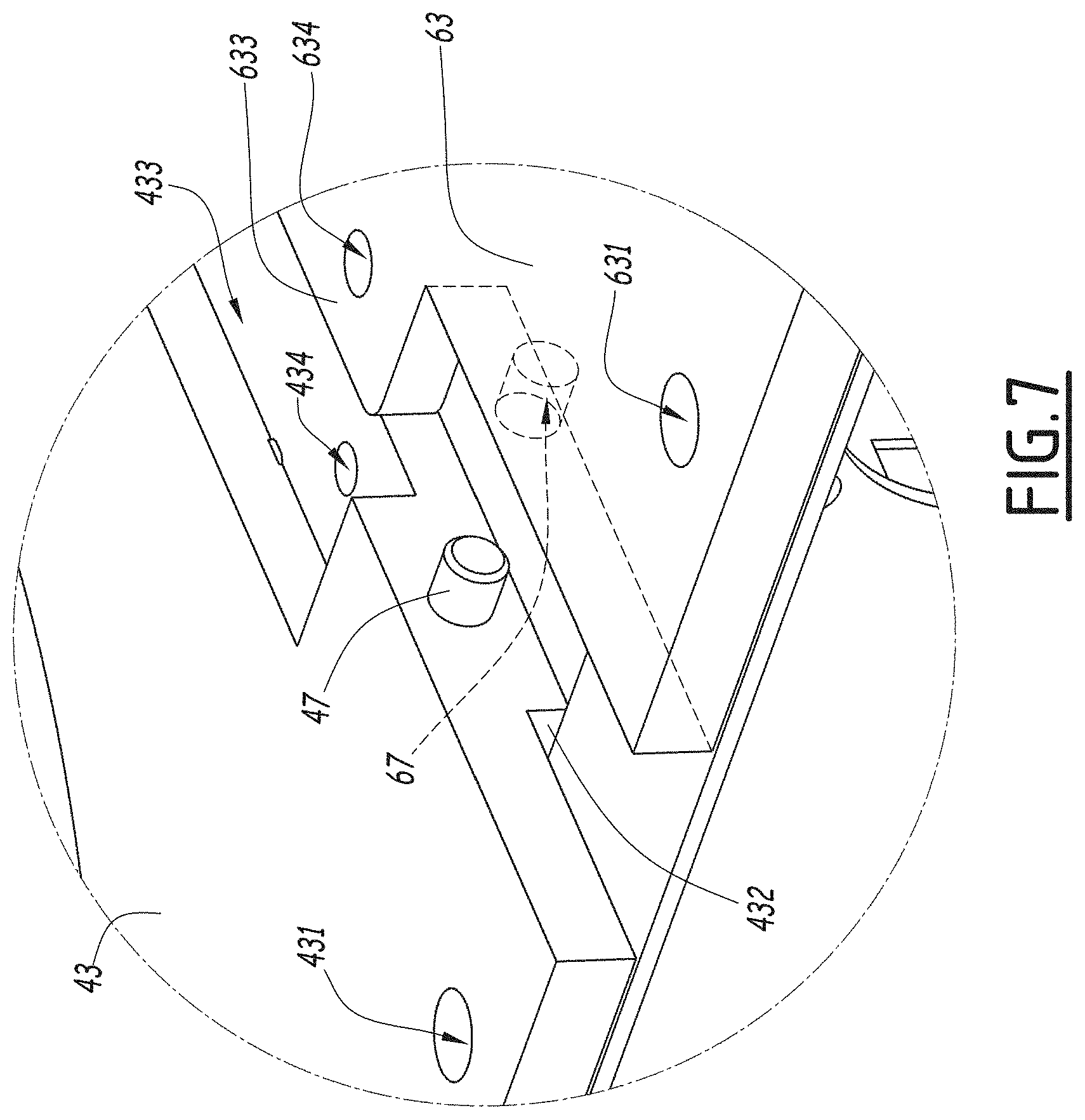 Patent US11772494 Figure 7 – Electric switching device for a railway vehicle and railway vehicle comprising such a device