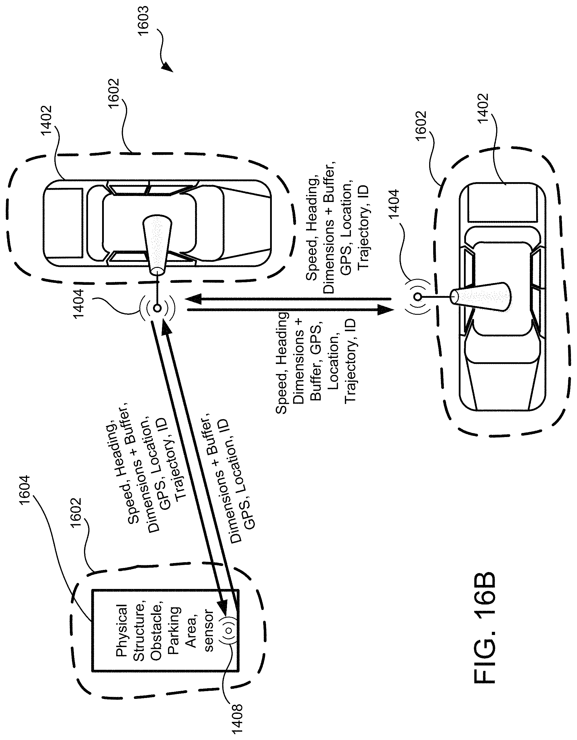 Patent US11772502 Figure 17 – Vehicles for driverless self-park