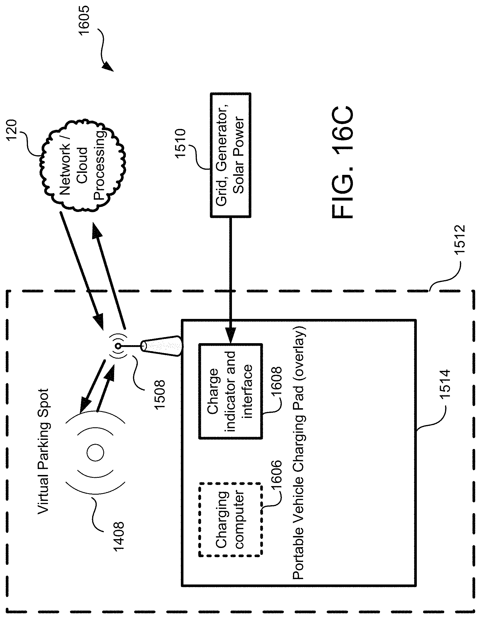Patent US11772502 Figure 18 – Vehicles for driverless self-park