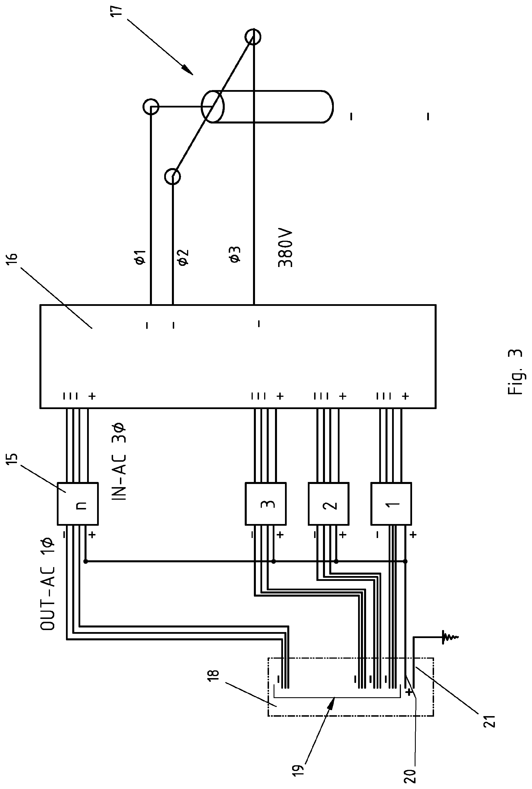 Patent US11772504 Figure 3 – Fast rechargeable battery assembly and recharging equipment