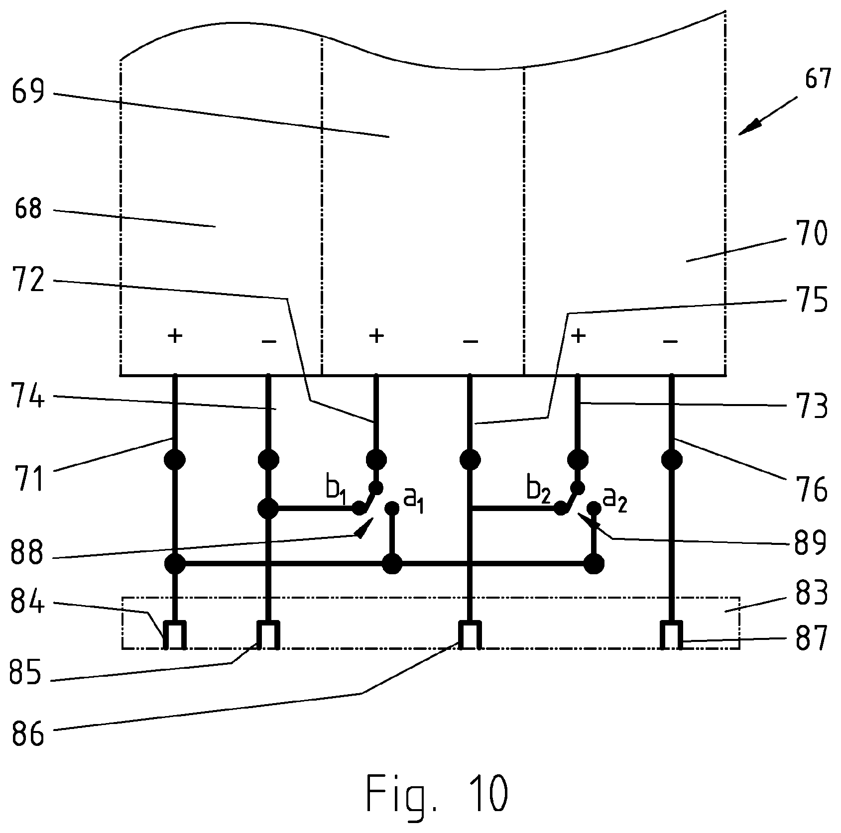 Patent US11772504 Figure 10 – Fast rechargeable battery assembly and recharging equipment
