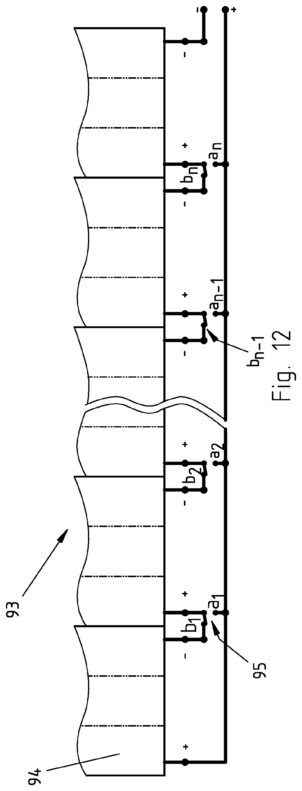 Patent US11772504 Figure 12 – Fast rechargeable battery assembly and recharging equipment