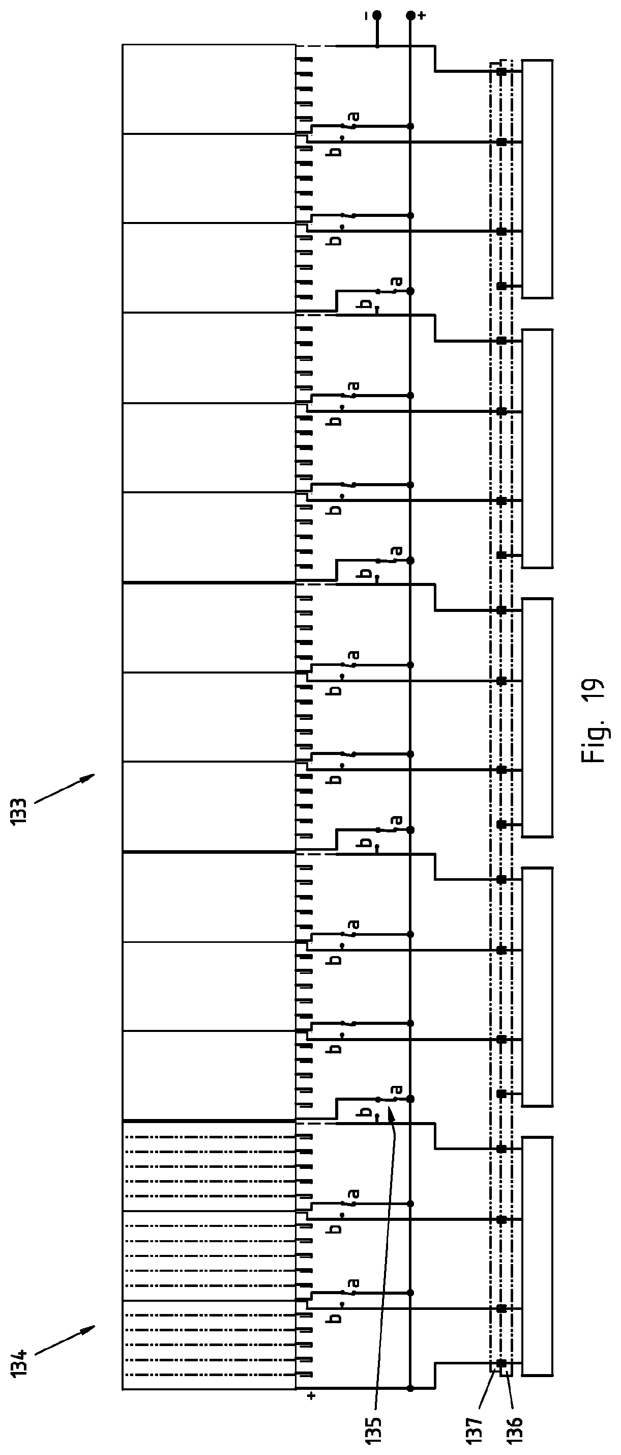 Patent US11772504 Figure 19 – Fast rechargeable battery assembly and recharging equipment