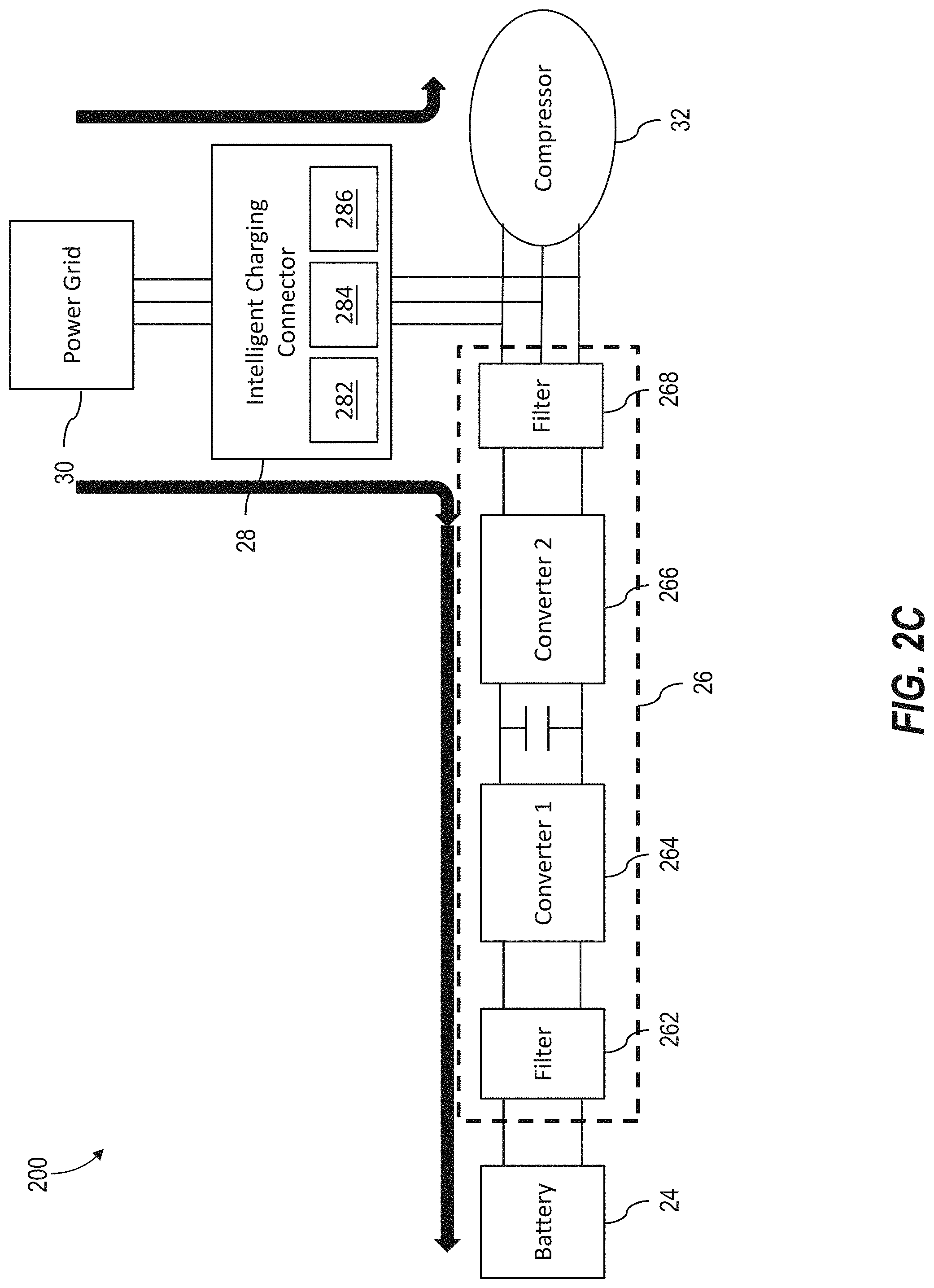 Patent US11772508 Figure 4 – Intelligent charging connector for transport refrigeration system