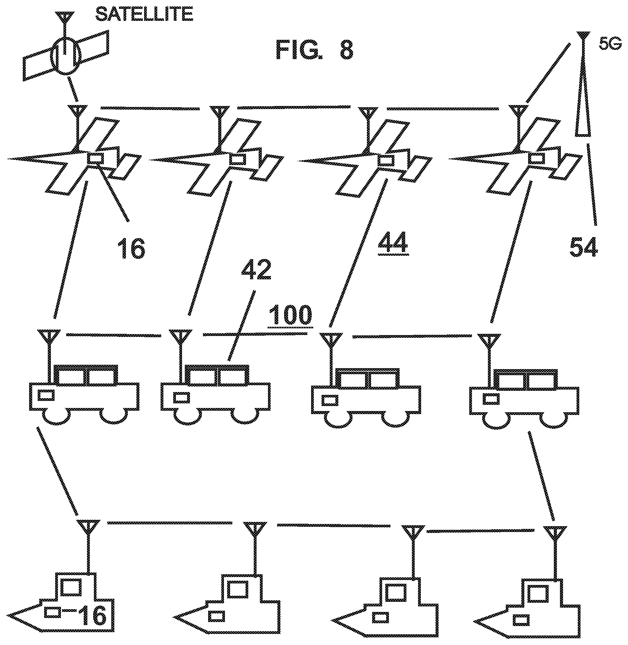 Patent US11772513 Figure 8 – Smart battery communication system for vehicle