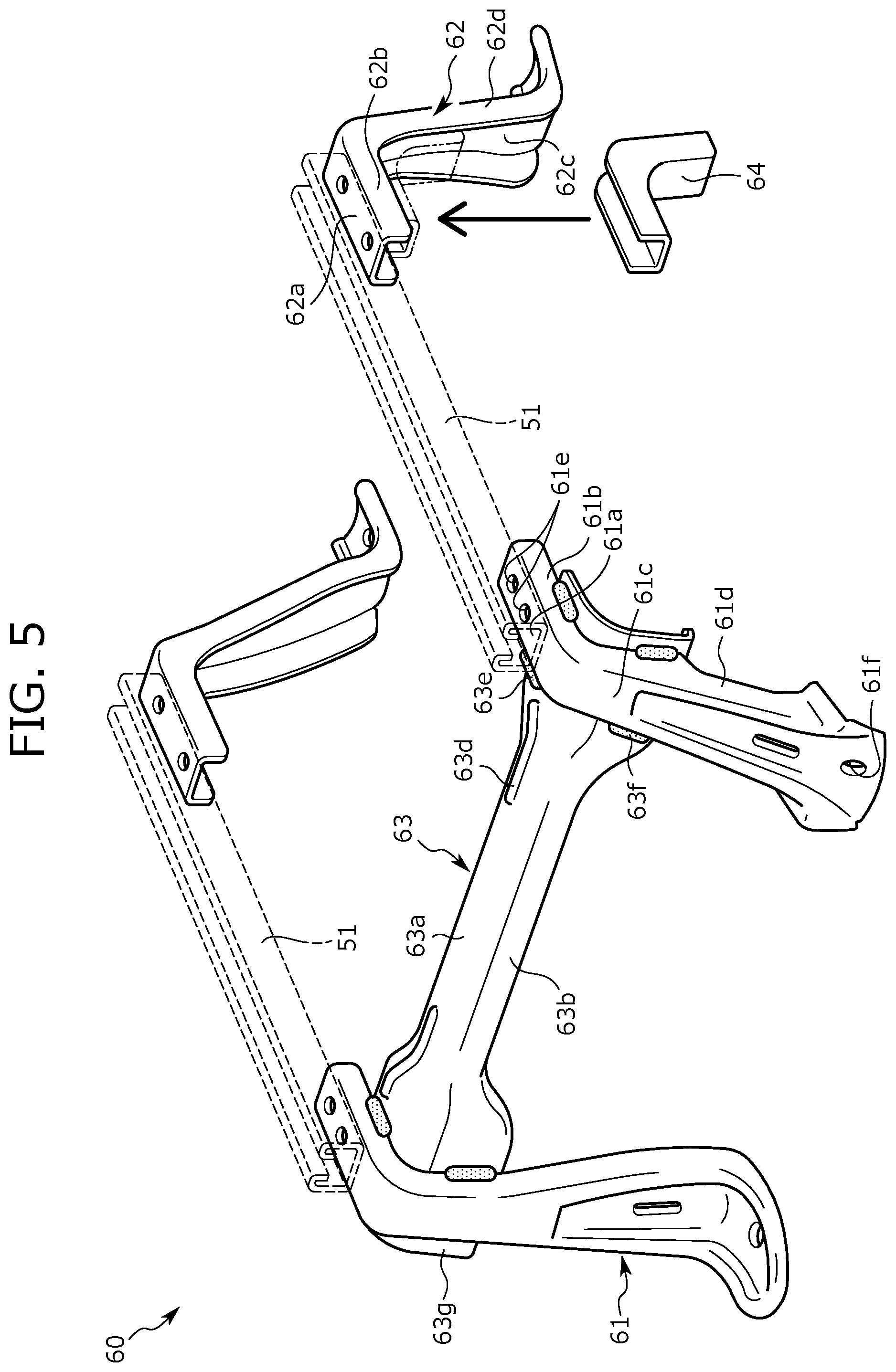 Patent US11772516 Figure 5 – Conveyance seat