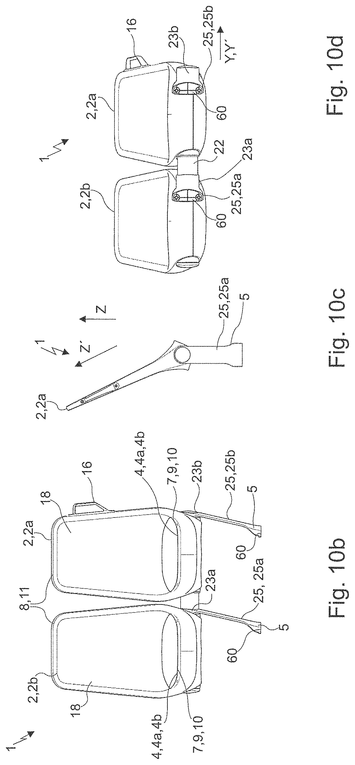 Patent US11772521 Figure 9 – Seat arrangement for a means of transport