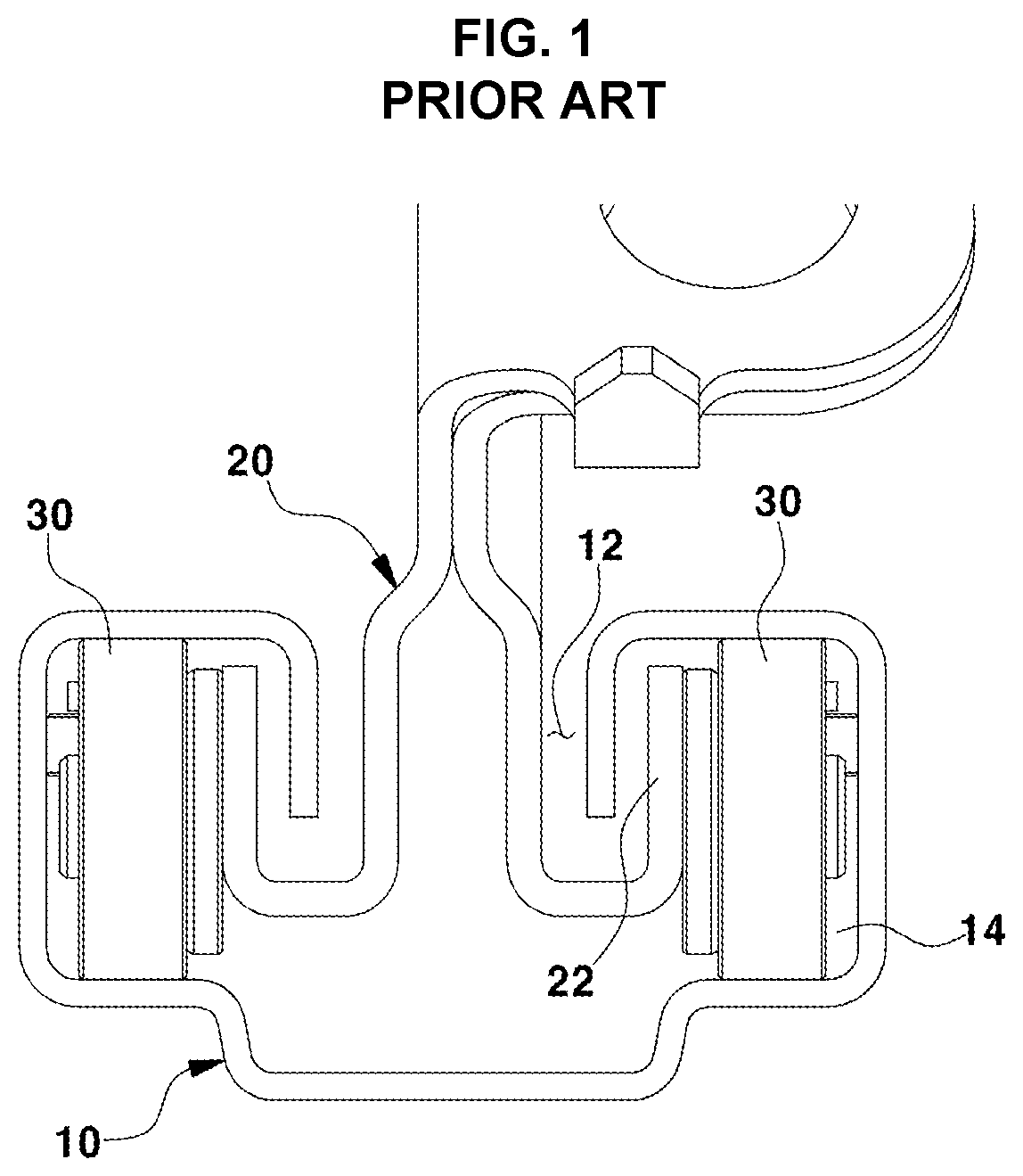 Patent US11772522 Figure 1 – Rail device for vehicle seat