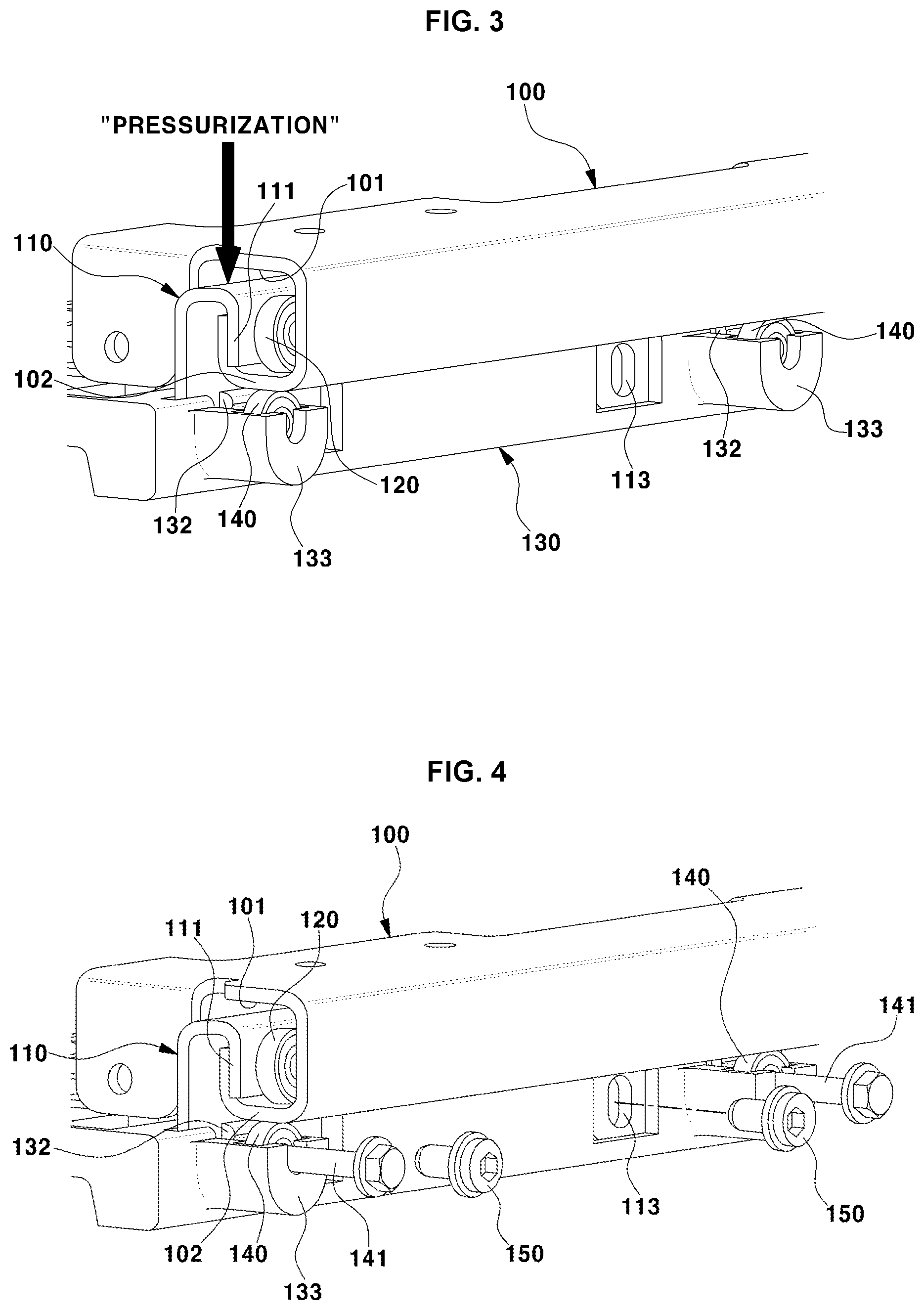 Patent US11772522 Figure 3 – Rail device for vehicle seat