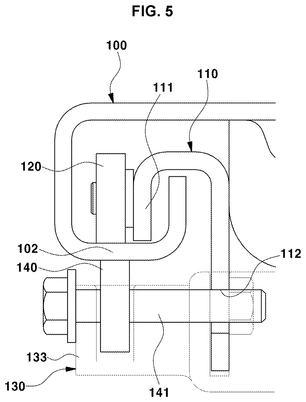 Patent US11772522 Figure 4 – Rail device for vehicle seat