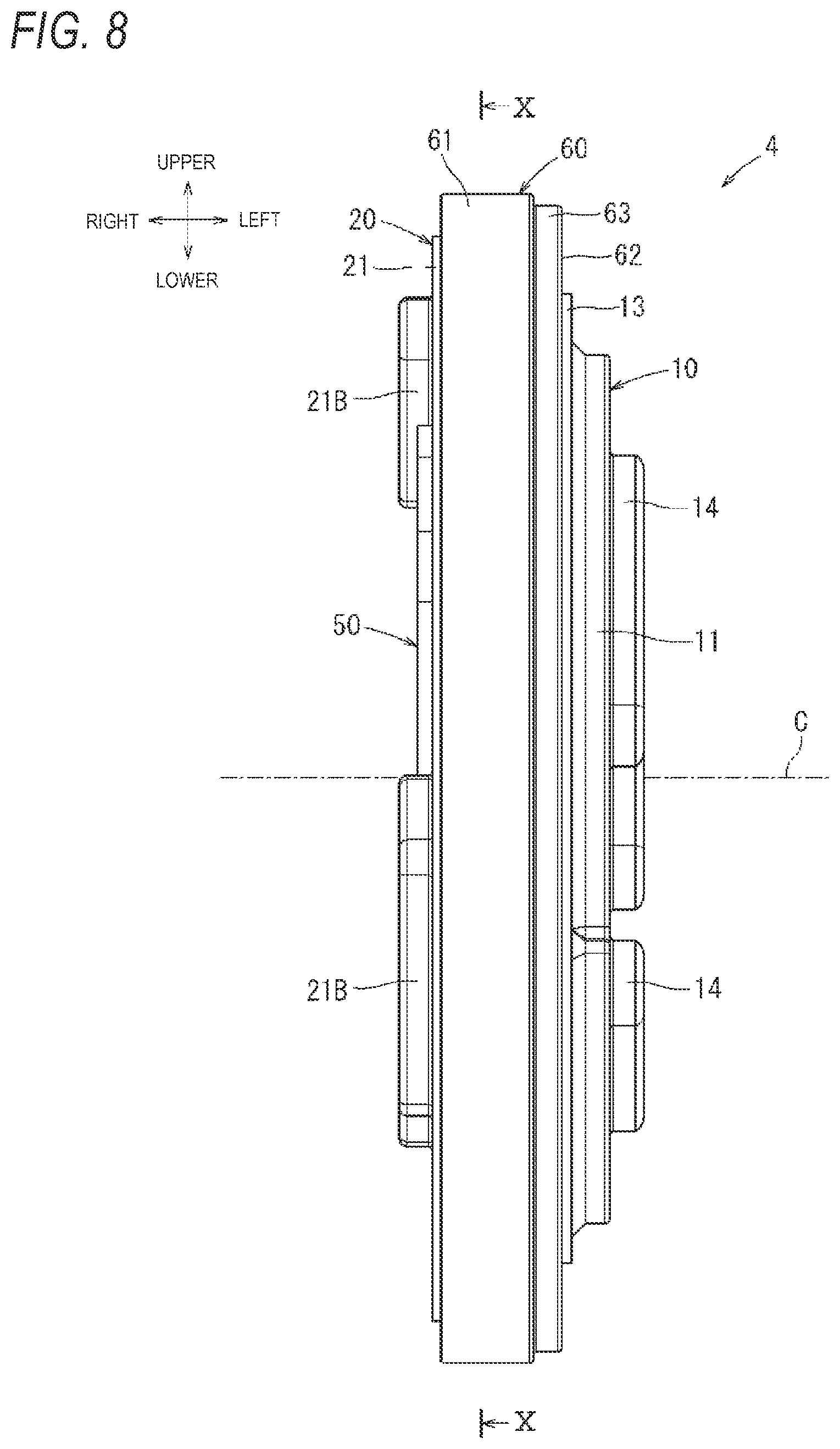 Patent US11772527 Figure 8 – Seat reclining device for vehicle