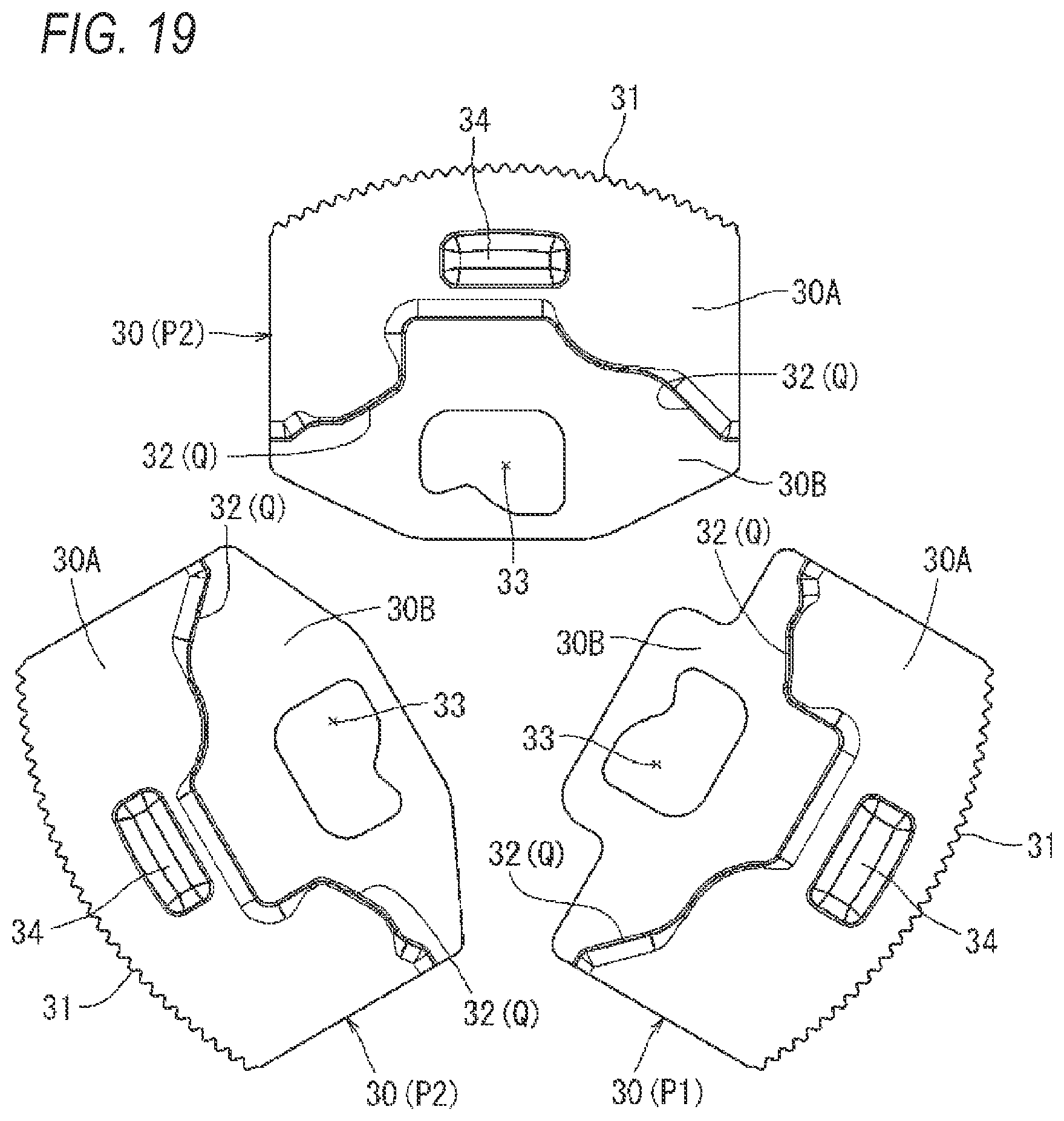Patent US11772527 Figure 19 – Seat reclining device for vehicle